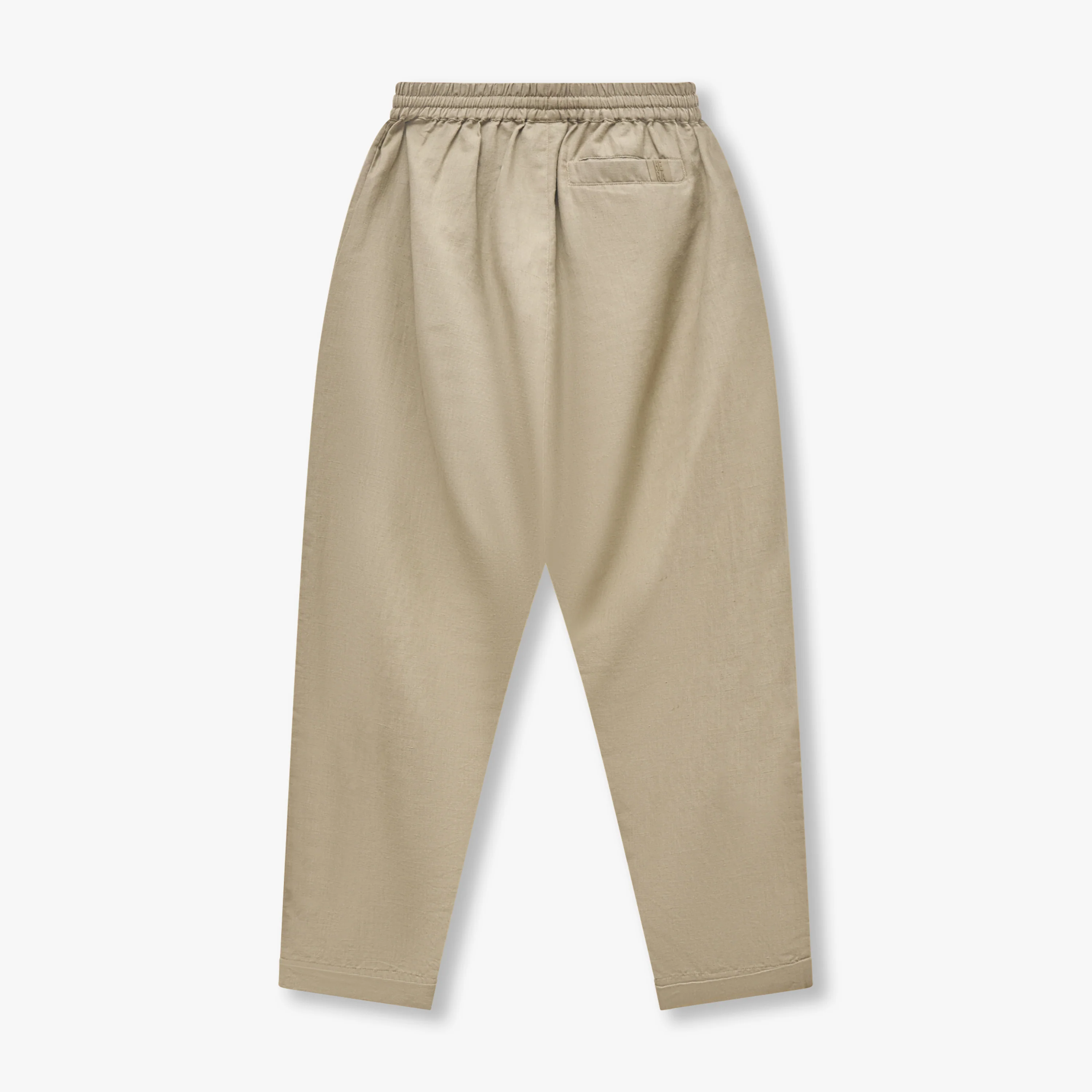 REWEAR Linen Mix Trouser - Grey Green - Image 2