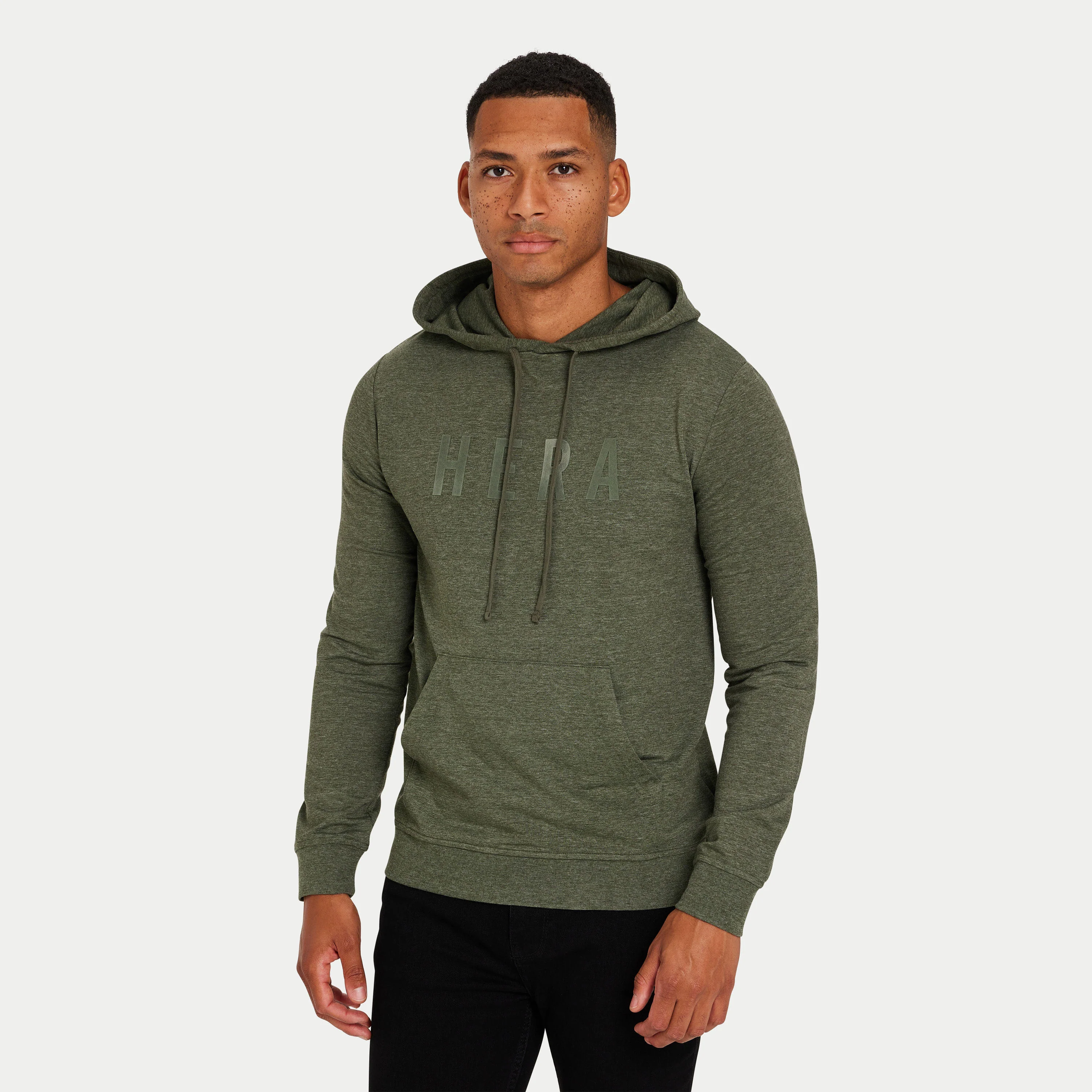 REWEAR Mens Focus Lightweight Slim Fit Hoodie