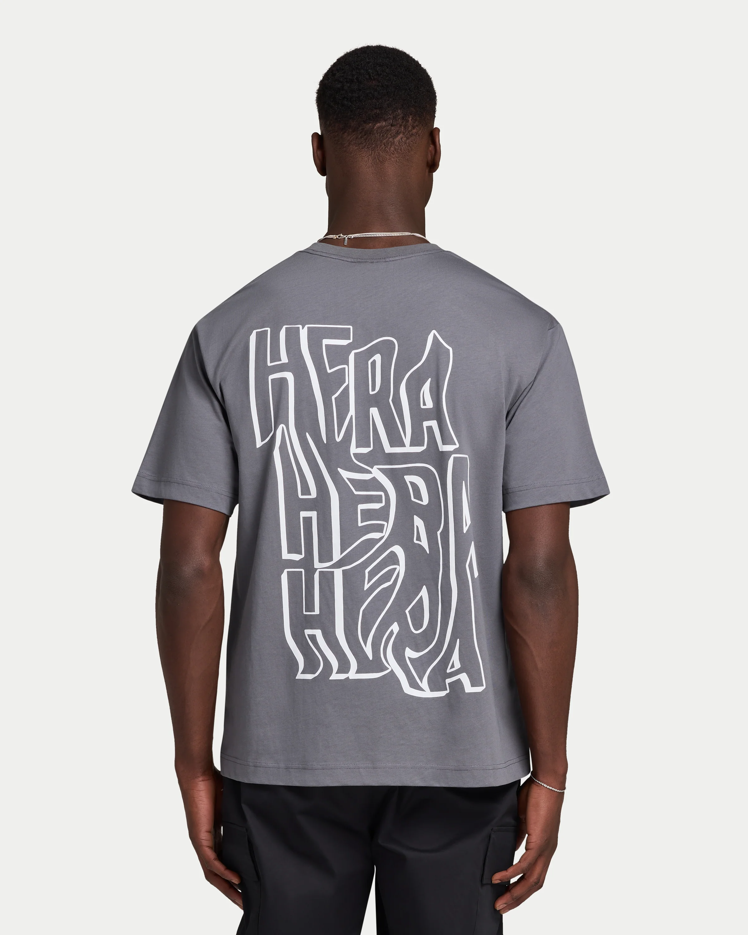 REWEAR Mens Graffiti Oversized T-Shirt