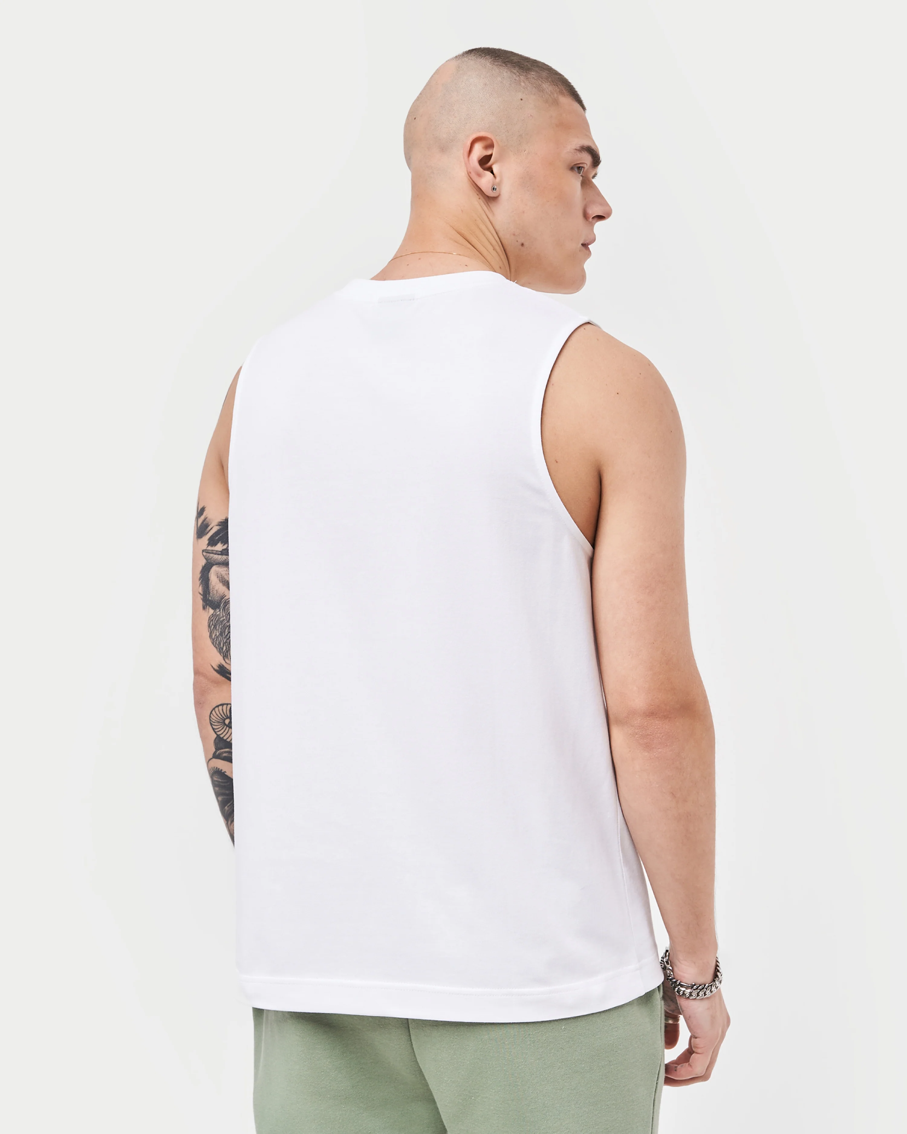 REWEAR Mens Label Tank - Image 2