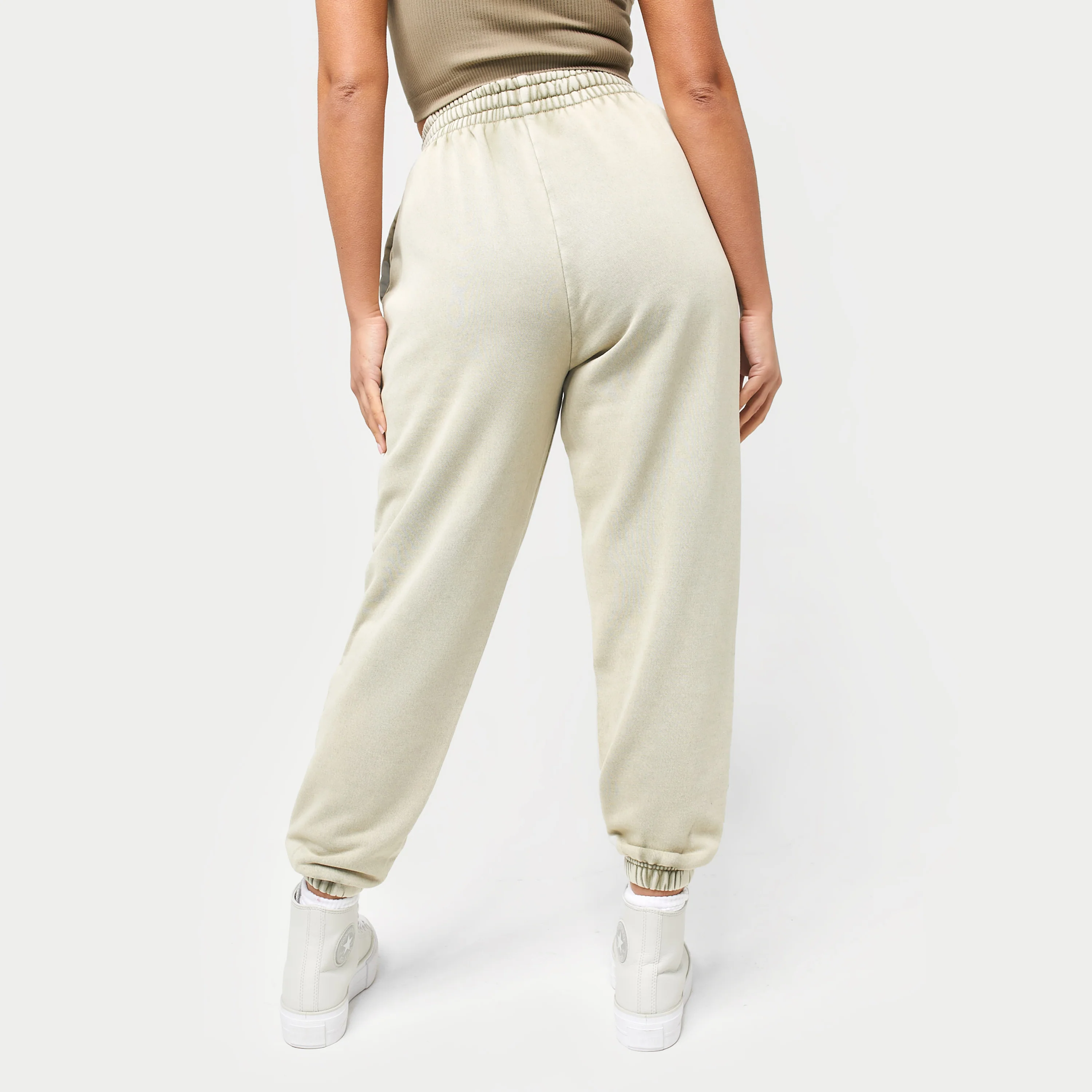 REWEAR Washed Sweatpant - Vintage Grey Green - Image 2