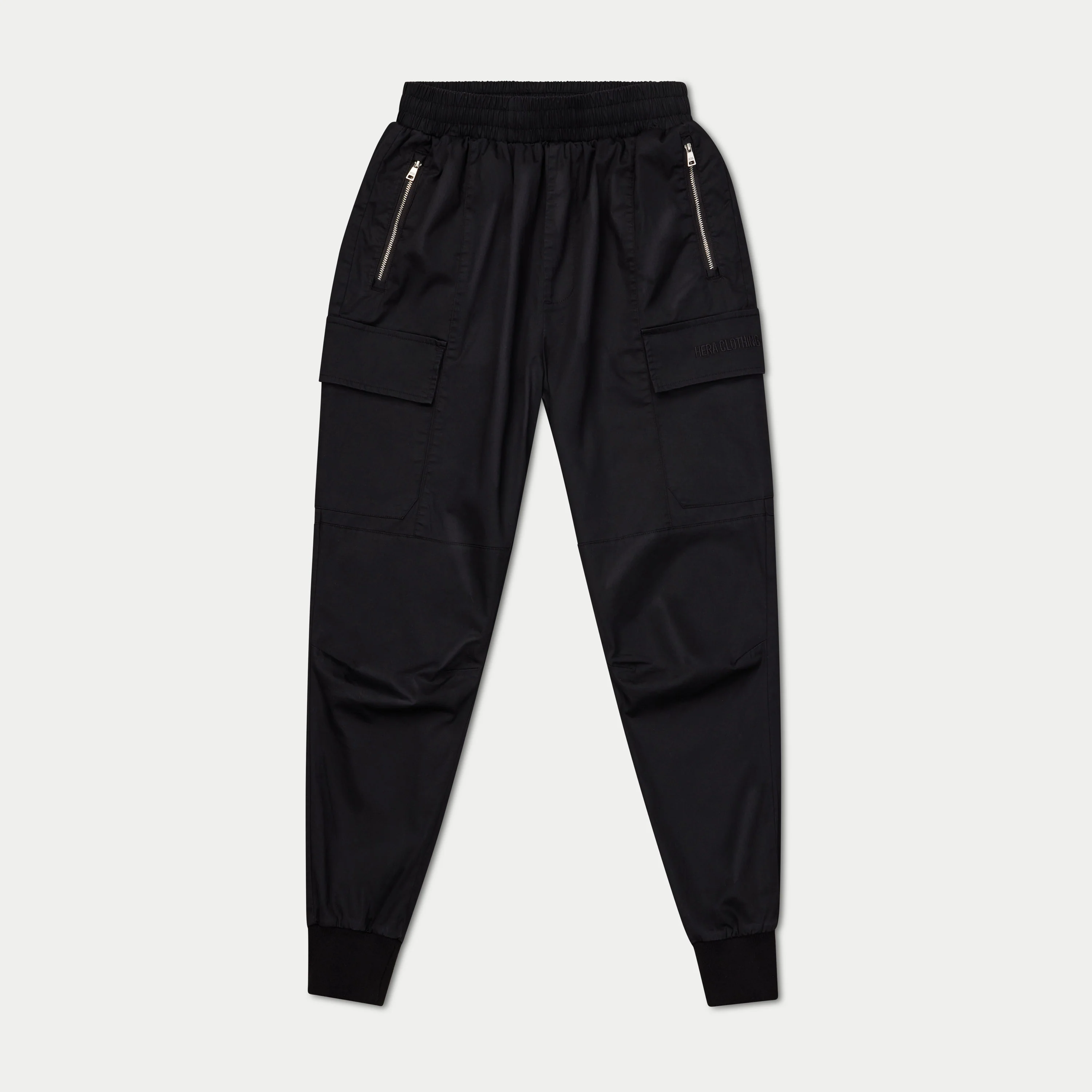 REWEAR Washed Utility Cargo Pant - Black