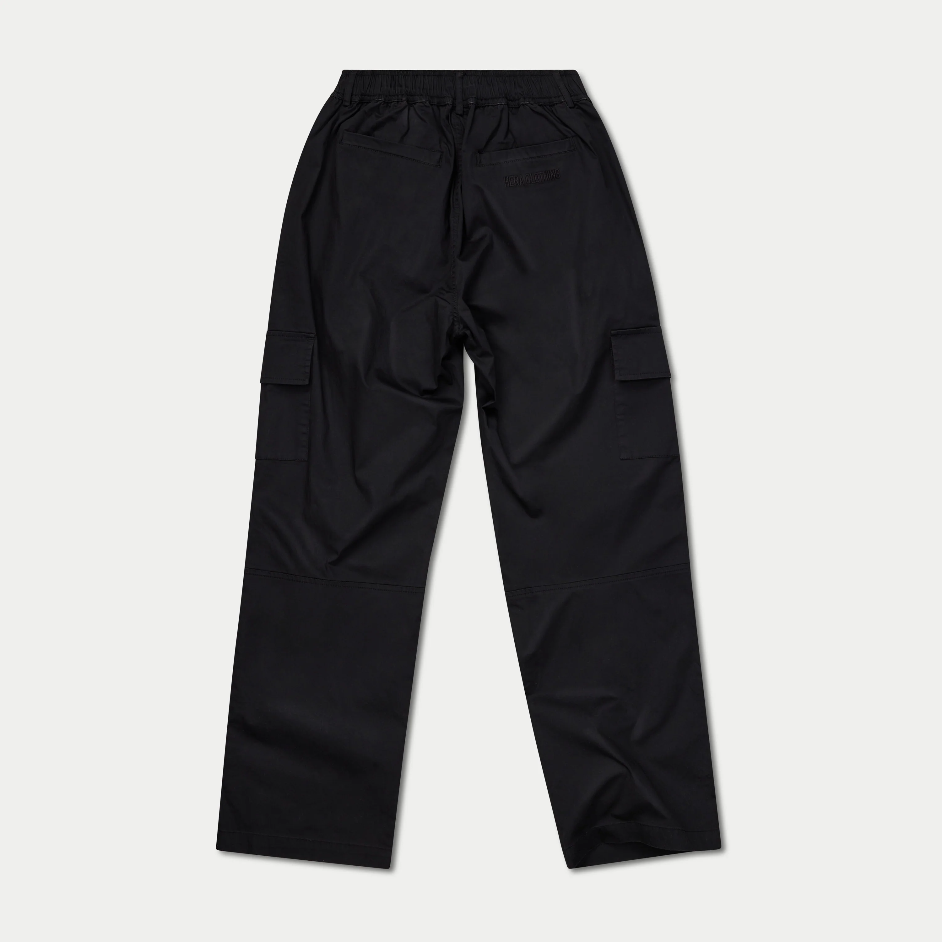 REWEAR Washed Utility Relaxed Cargo - Black - Image 2
