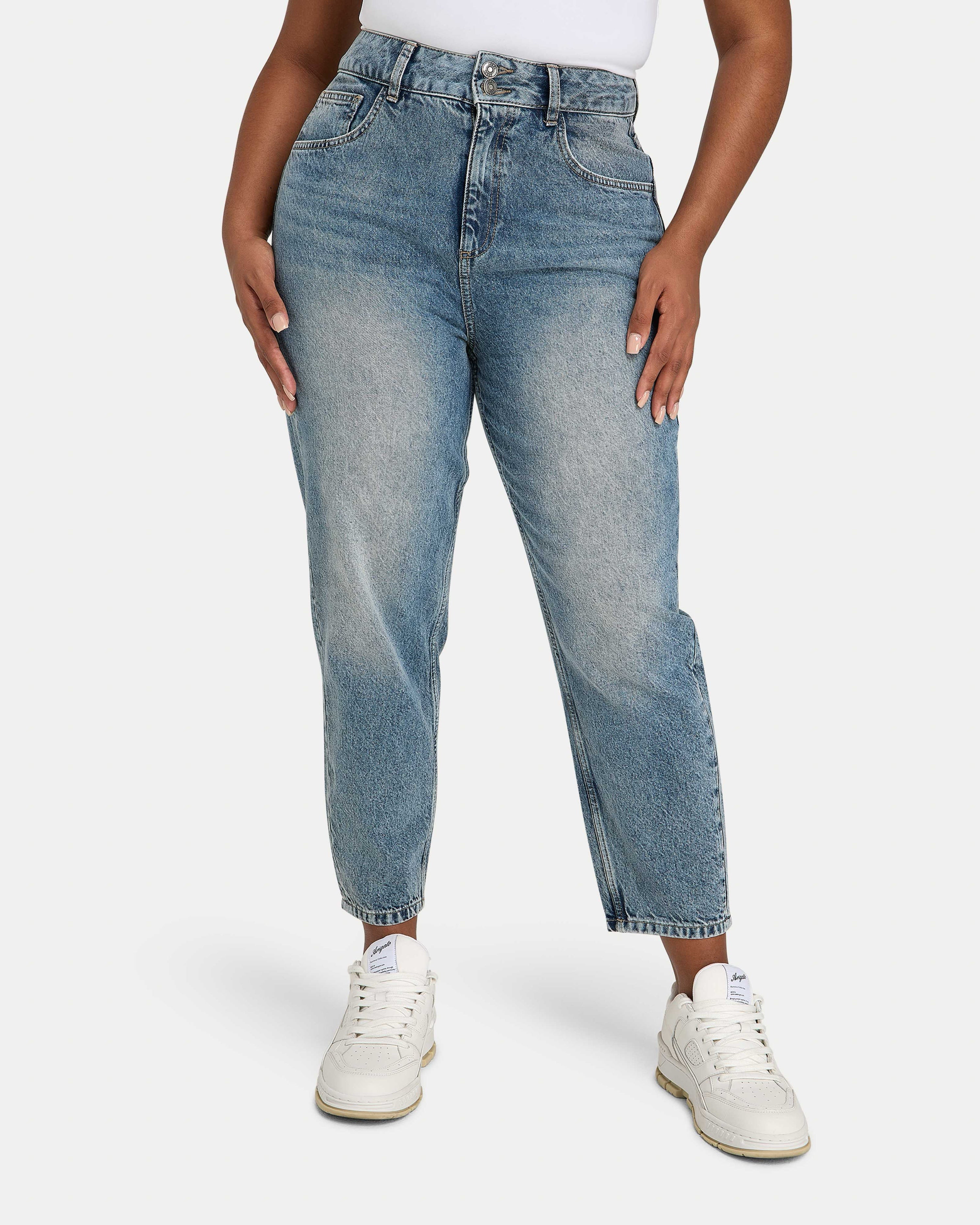 REWEAR Womens Mom Jean