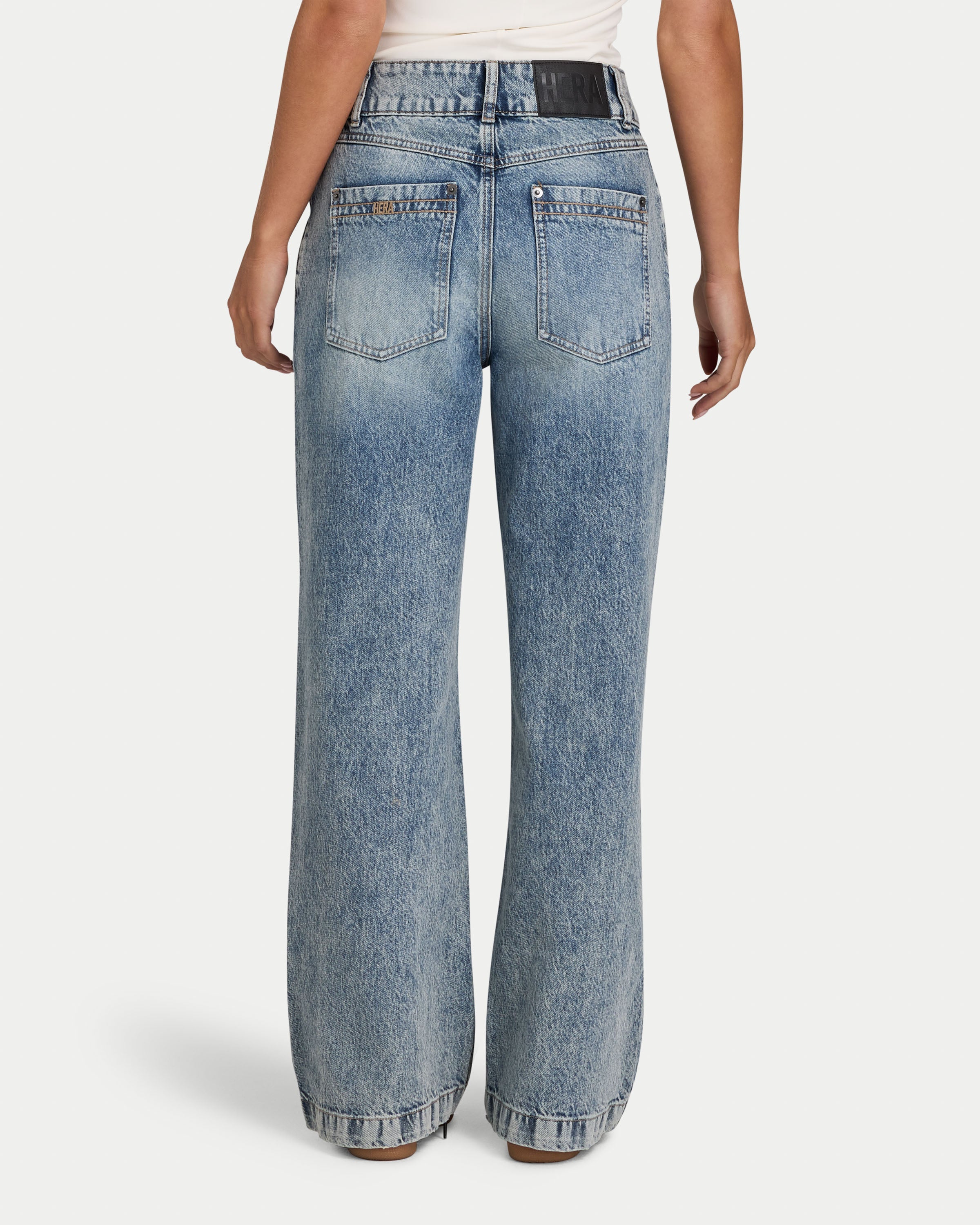 REWEAR Womens Straight Leg Jean - Image 2