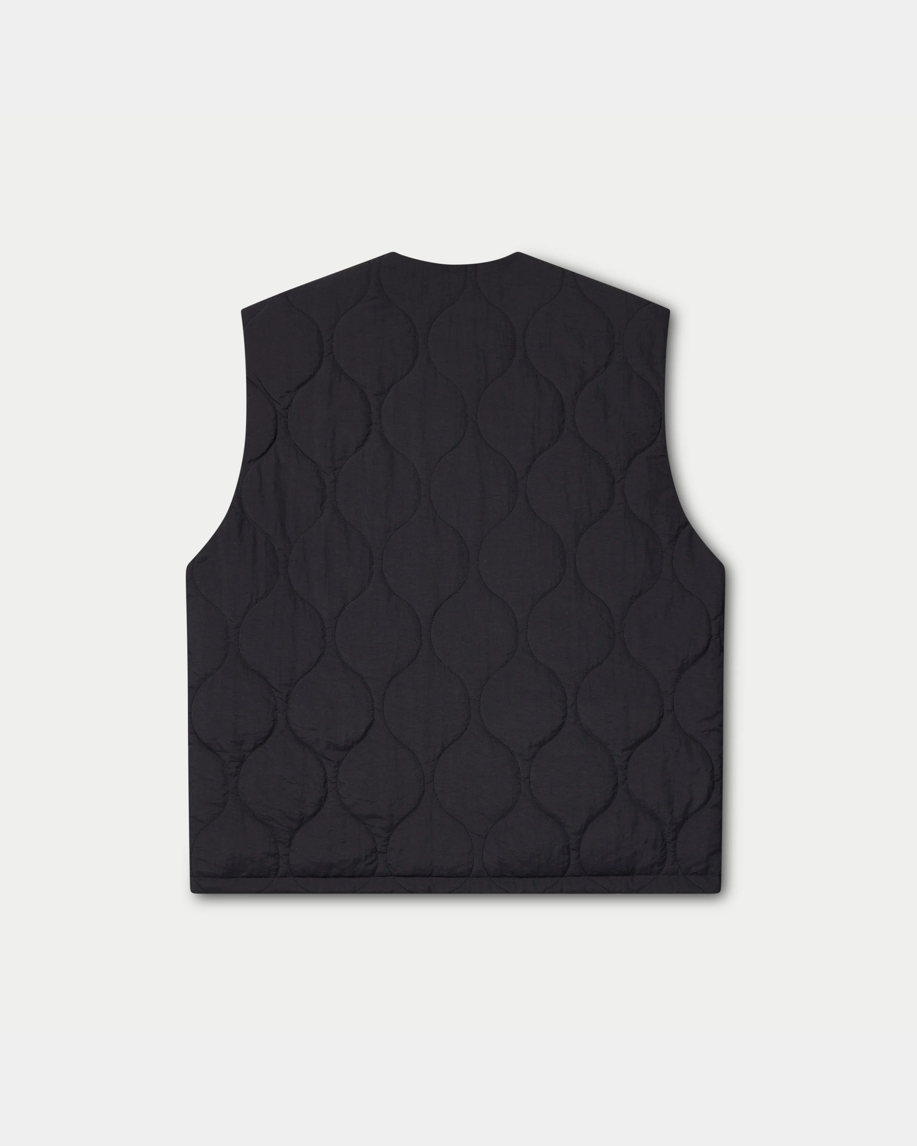 Mens Quilted Utility Gilet - Image 9