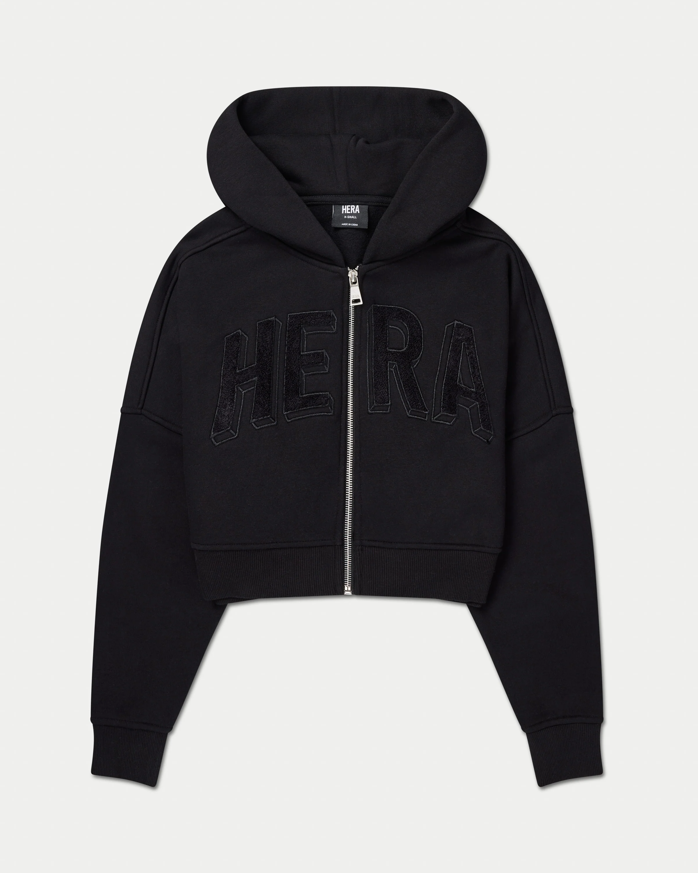 Womens 365 Cropped Zip Hoodie - Image 8