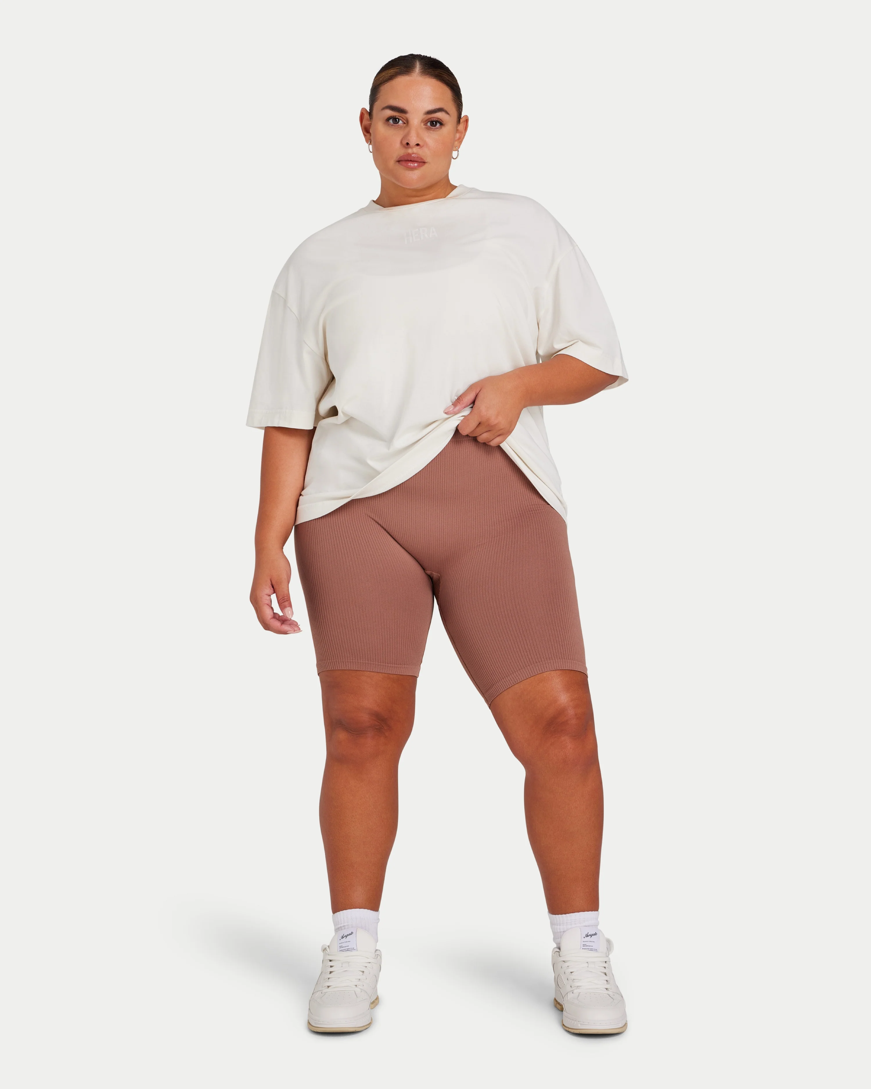 Womens Ribbed Base Short - Image 3