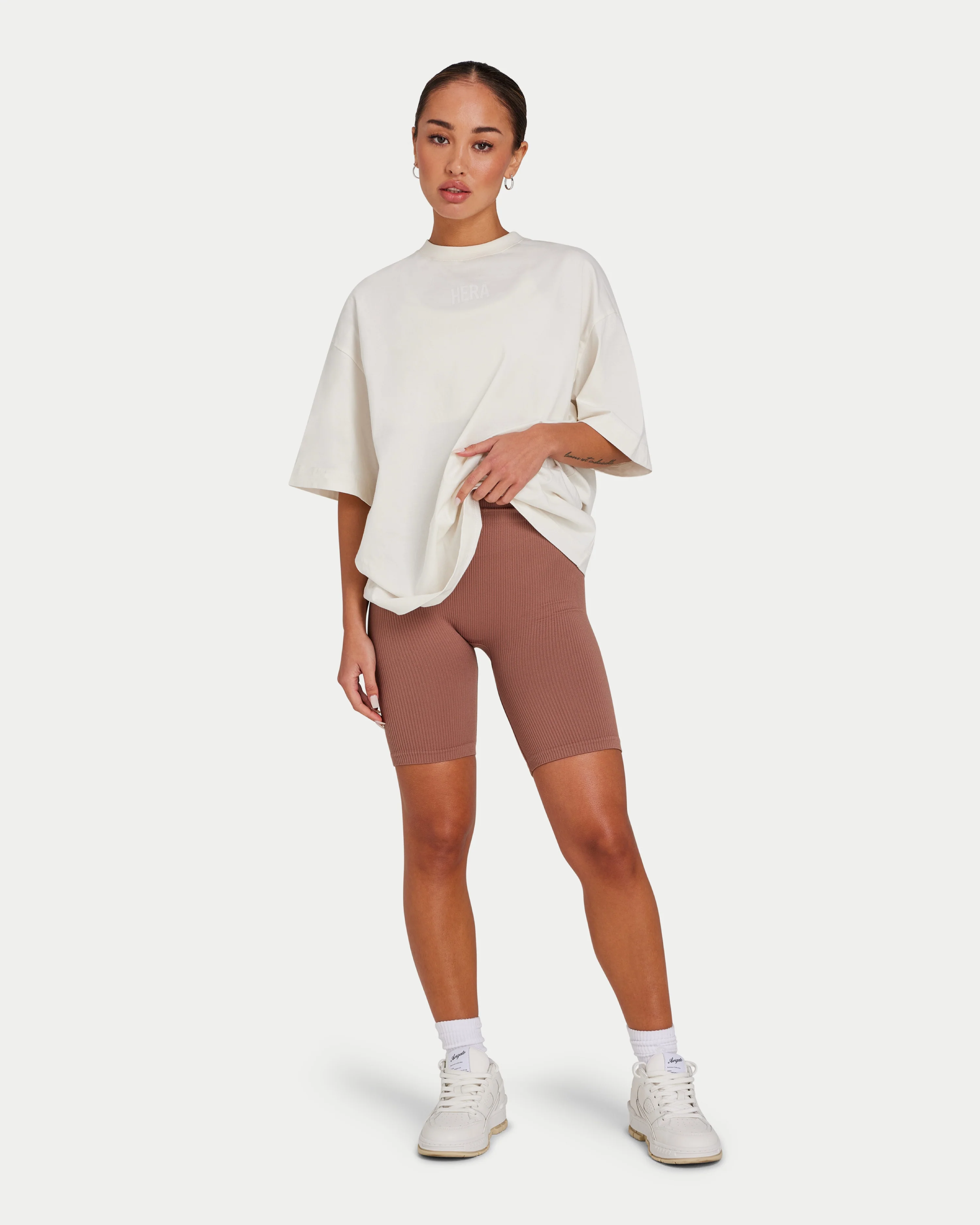 Womens Ribbed Base Short - Image 5