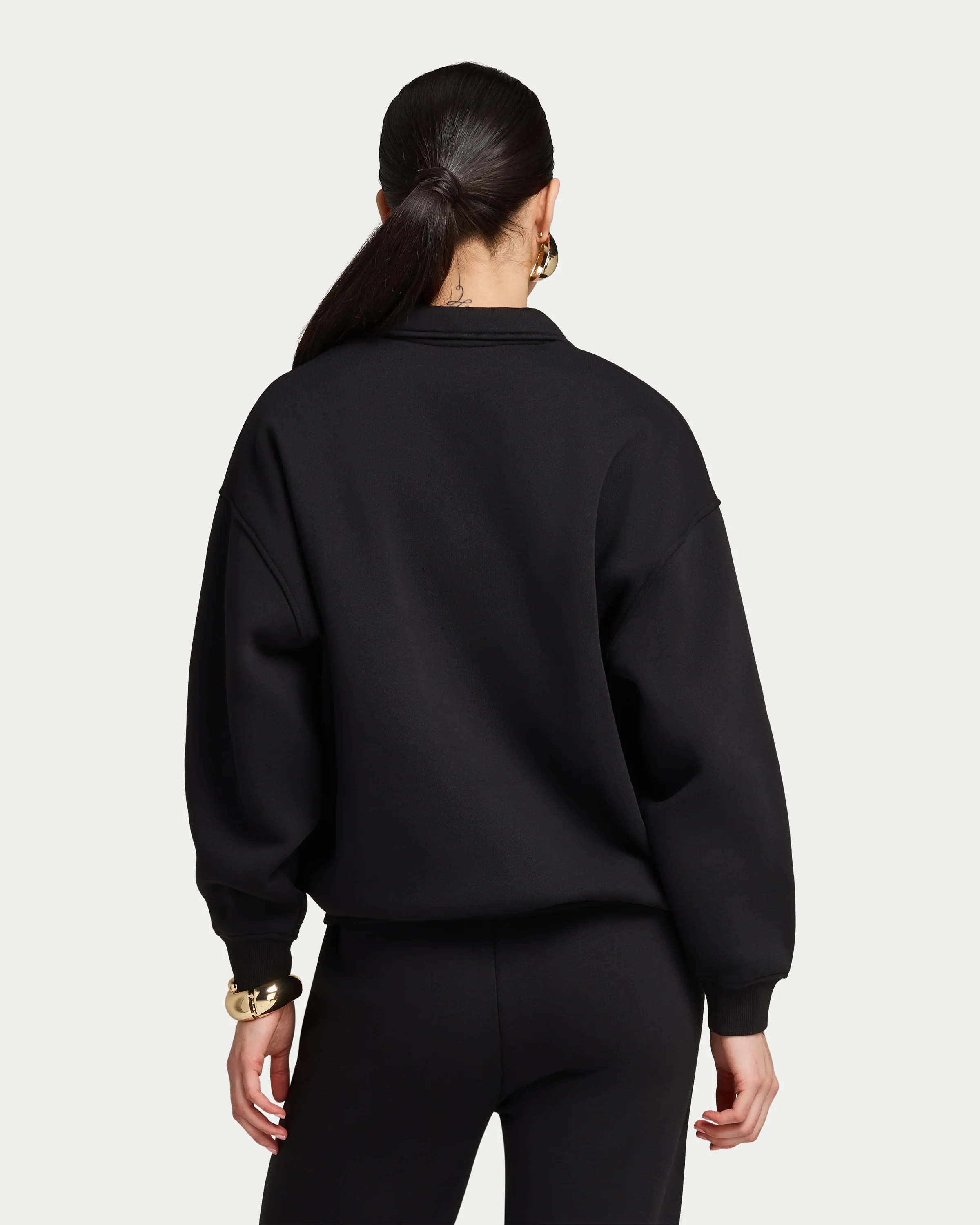 Womens Collective Collared Sweatshirt - Image 2