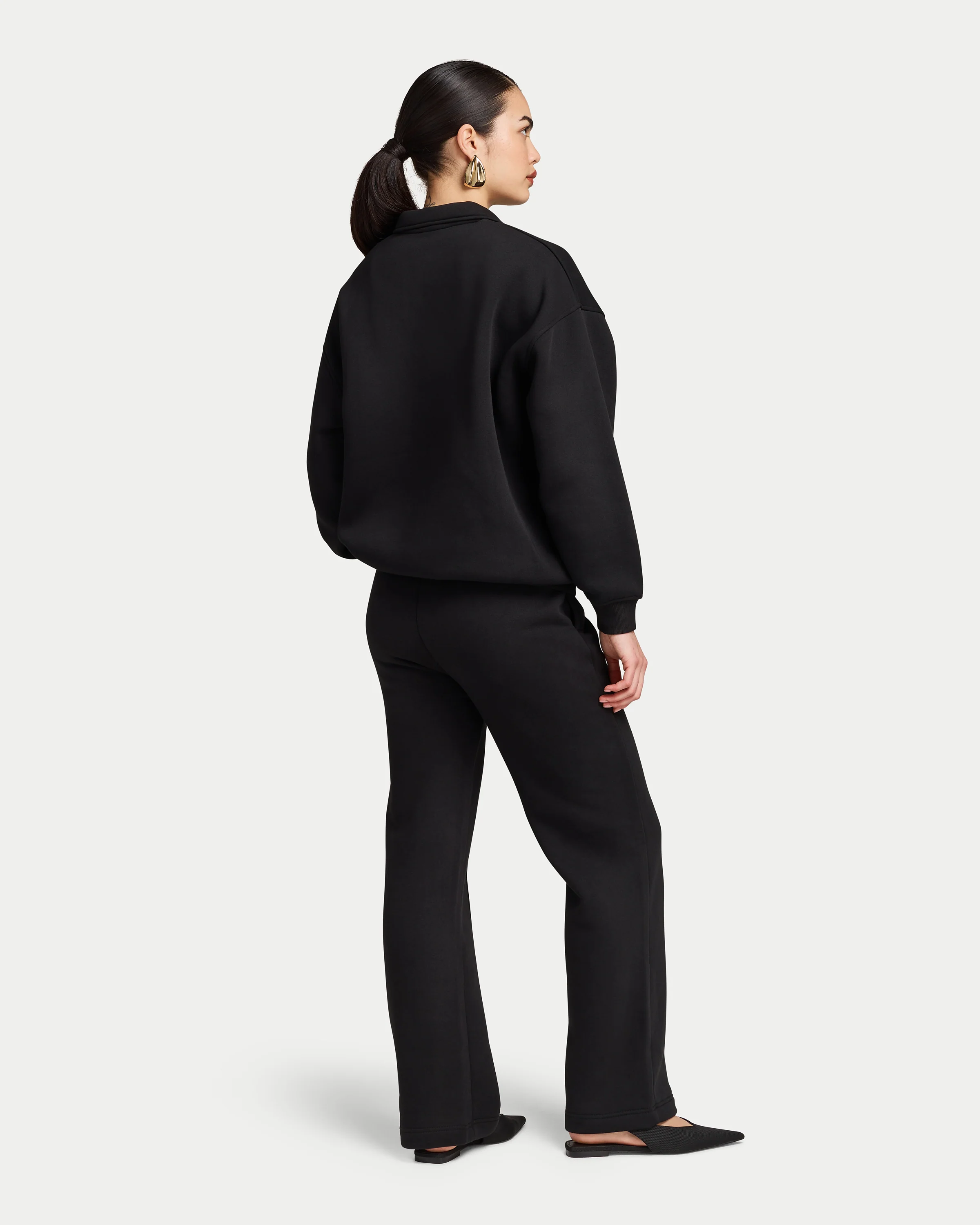 Womens Collective Collared Sweatshirt - Image 4