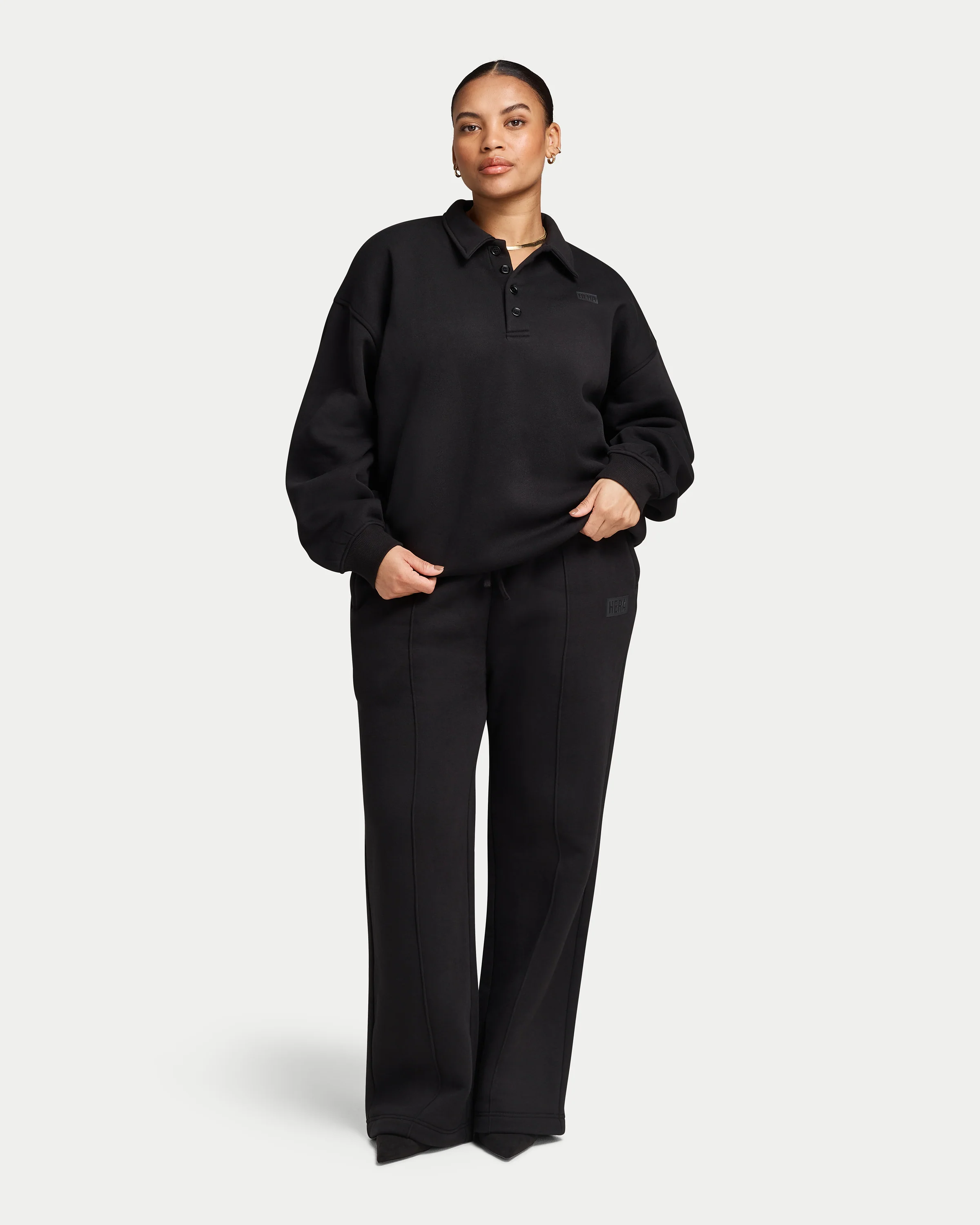 Womens Collective Collared Sweatshirt - Image 6