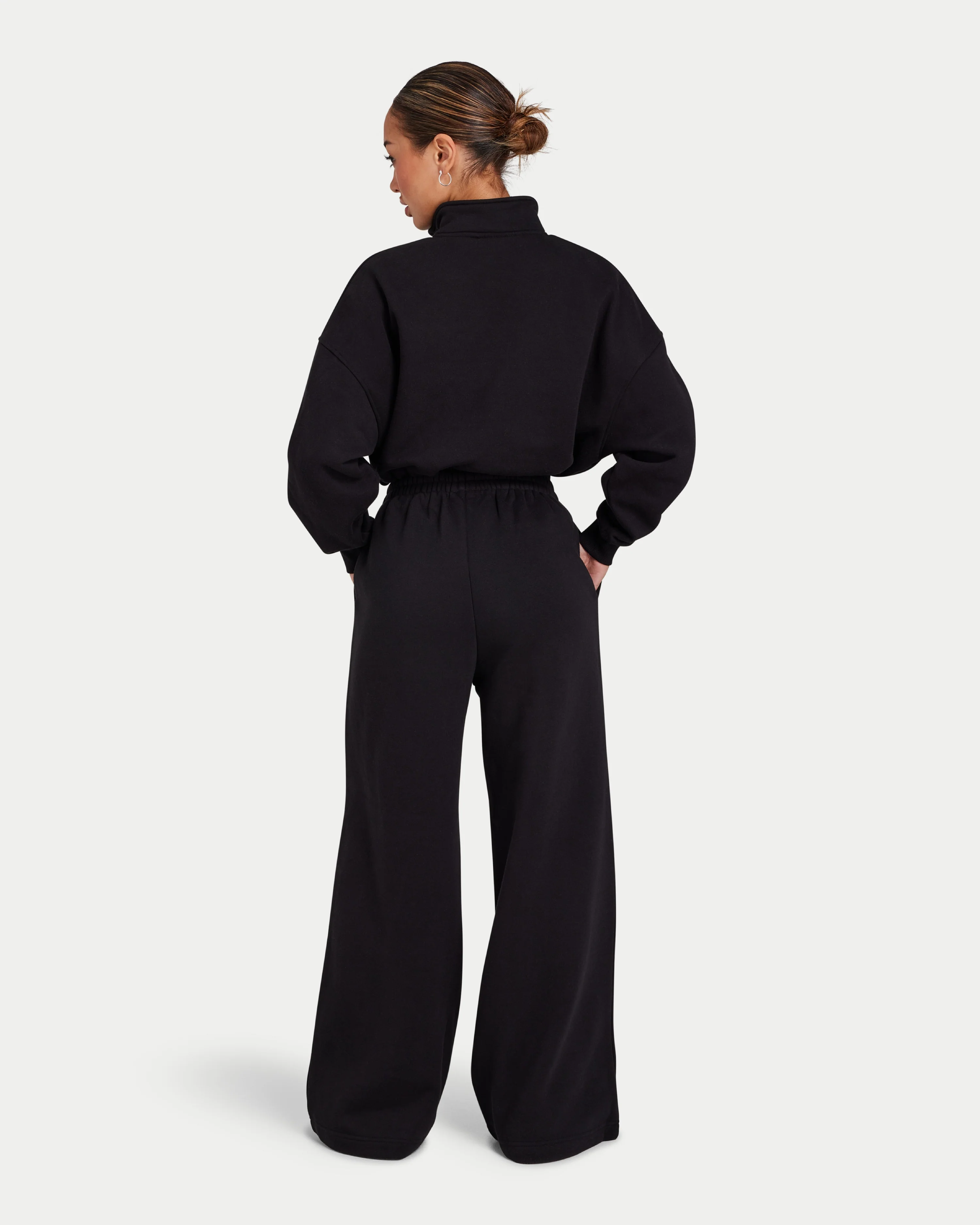 Womens Collective Wide Leg Sweatpant - Image 4