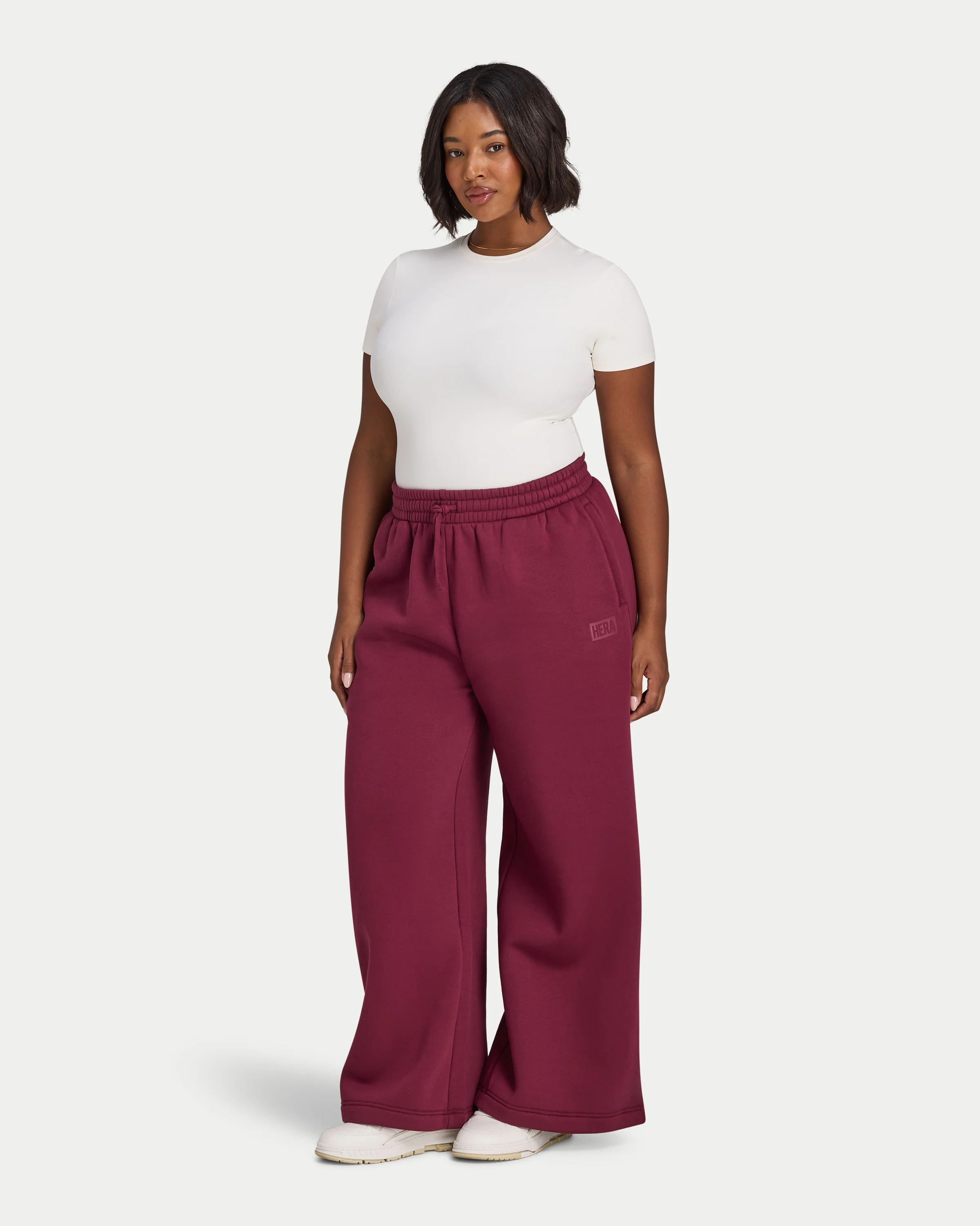 Womens Collective Wide Leg Sweatpant - Image 5