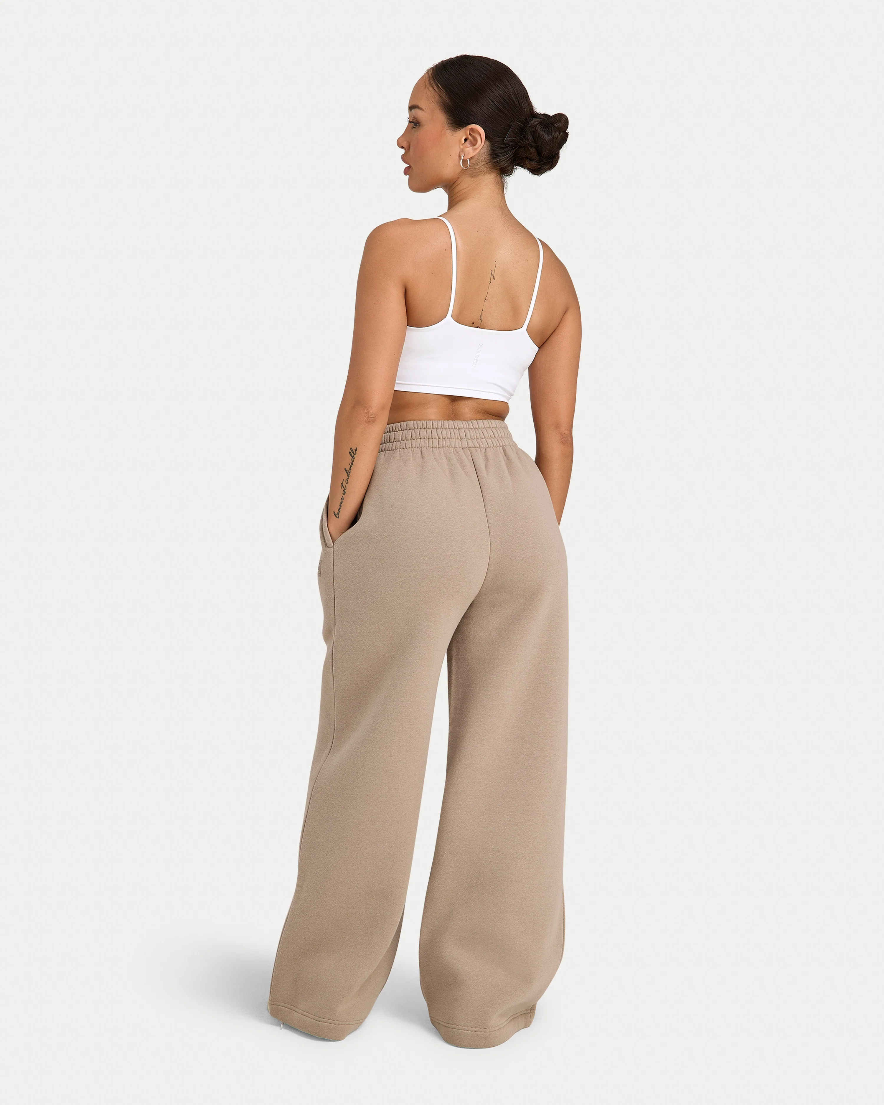 Womens Collective Wide Leg Sweatpant - Image 3