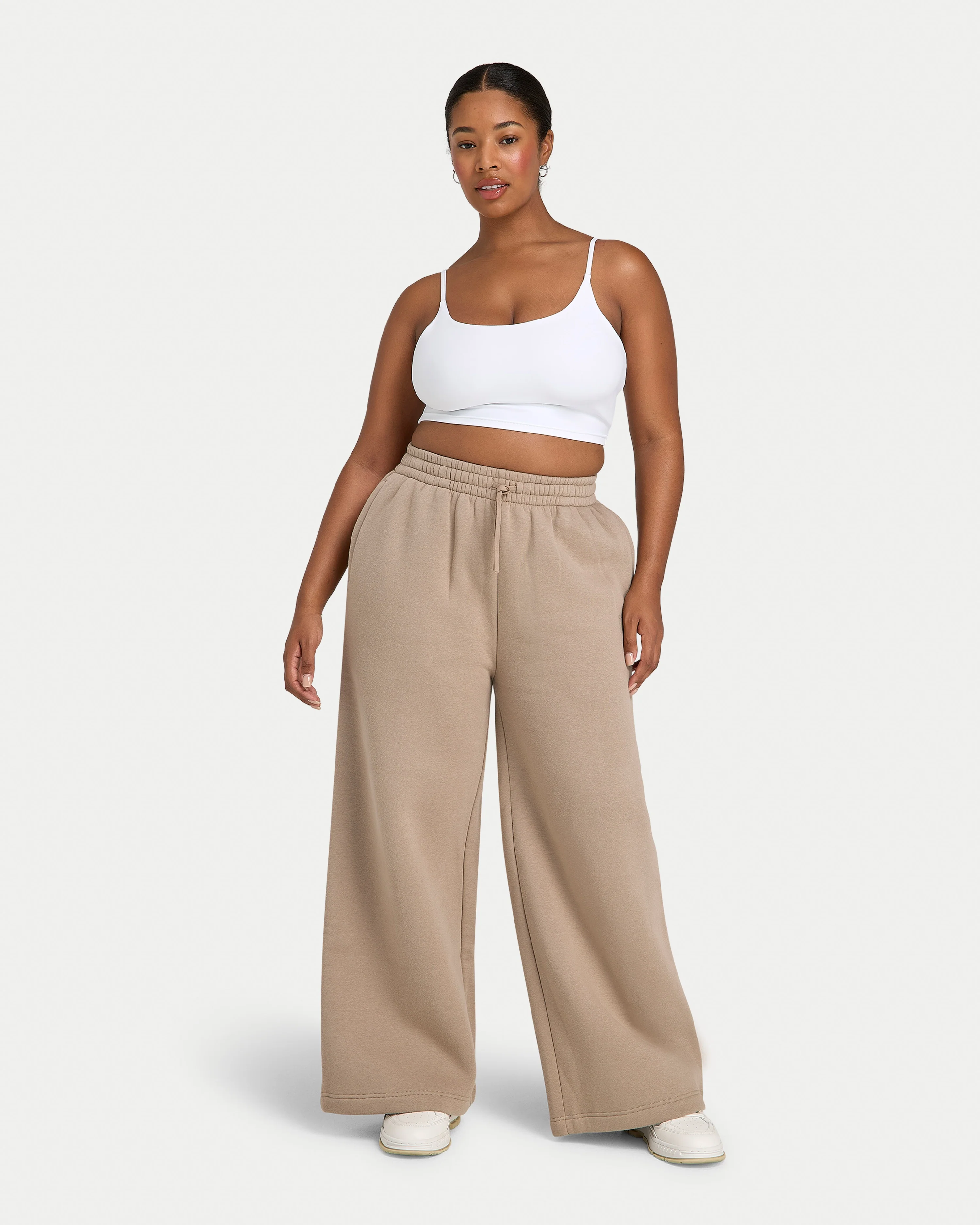 Womens Collective Wide Leg Sweatpant - Image 6