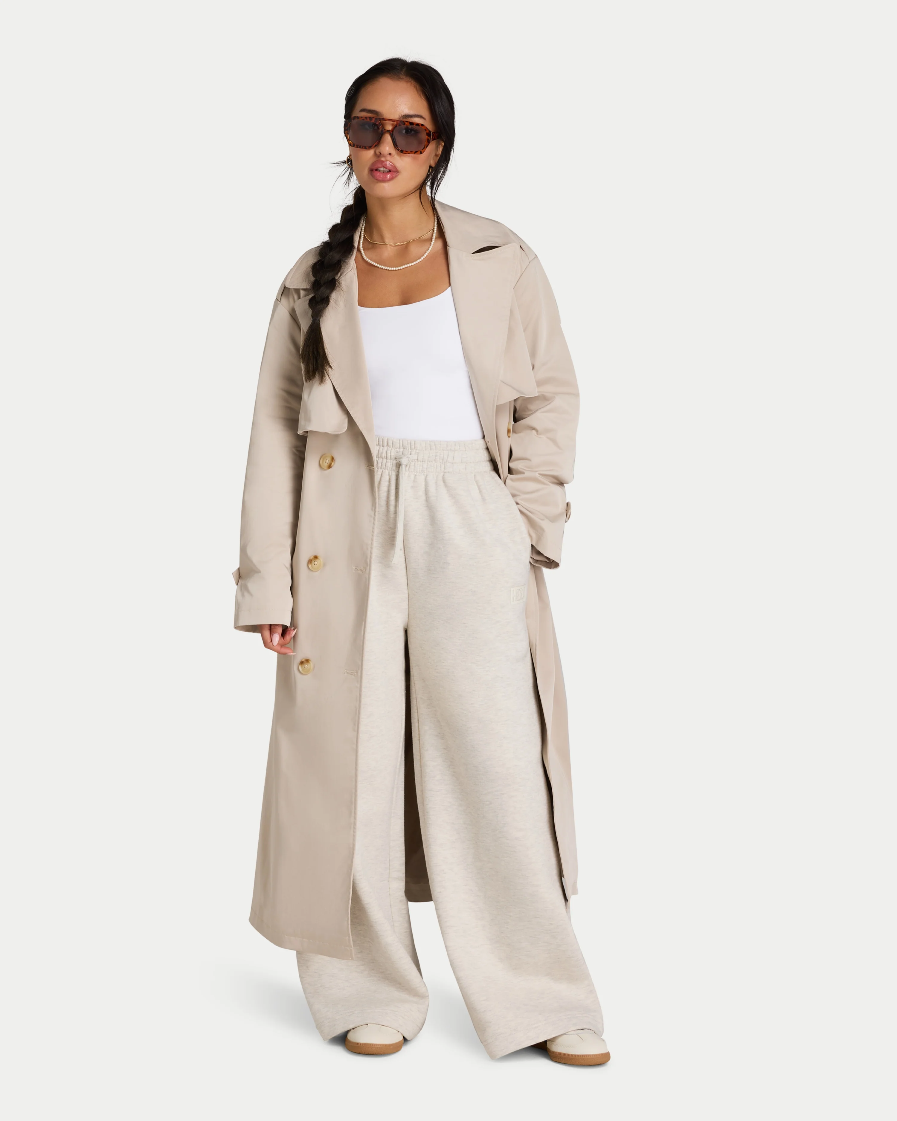 Womens Collective Wide Leg Sweatpant - Image 6