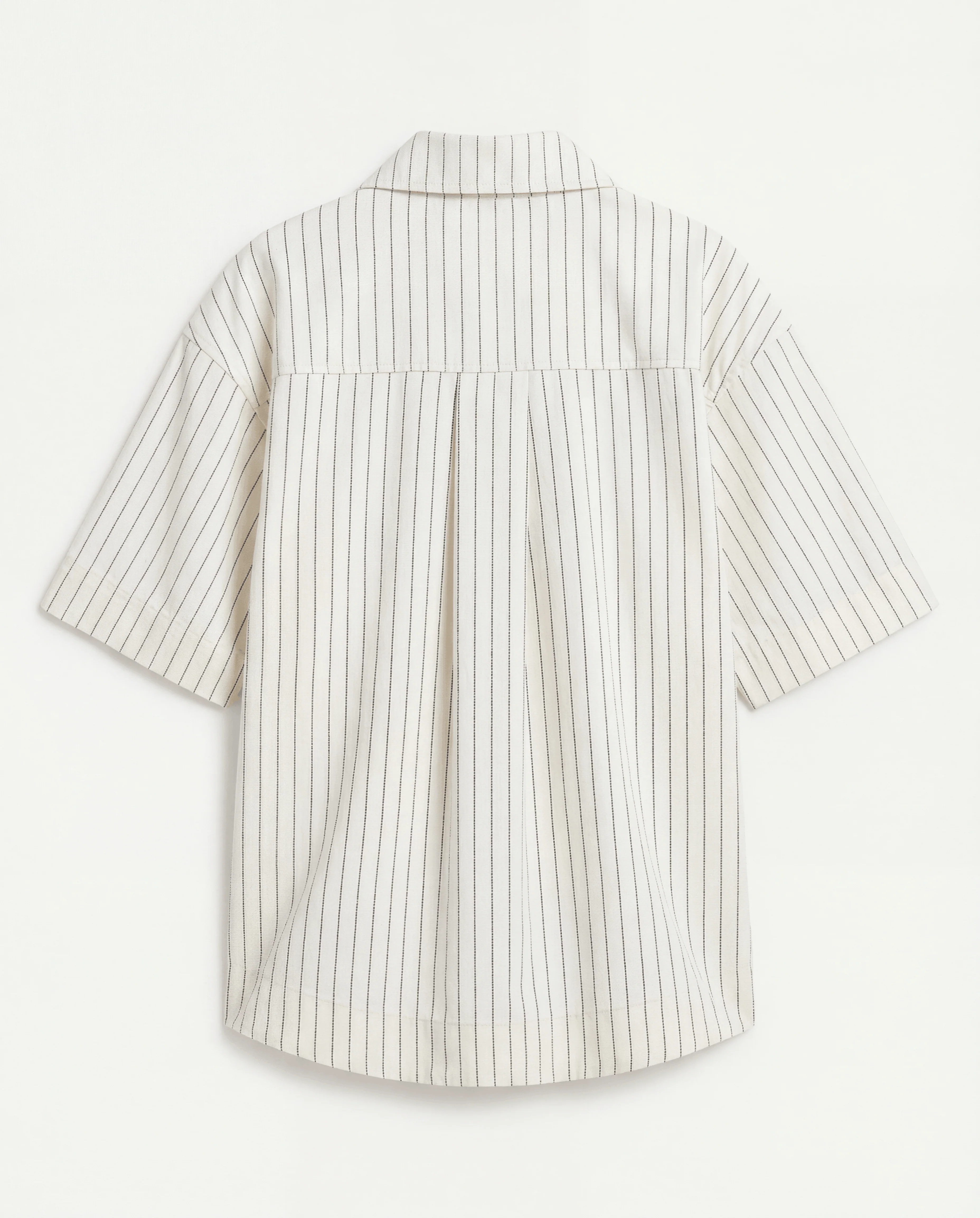 Womens Denim Short Sleeve Shirt - Image 10