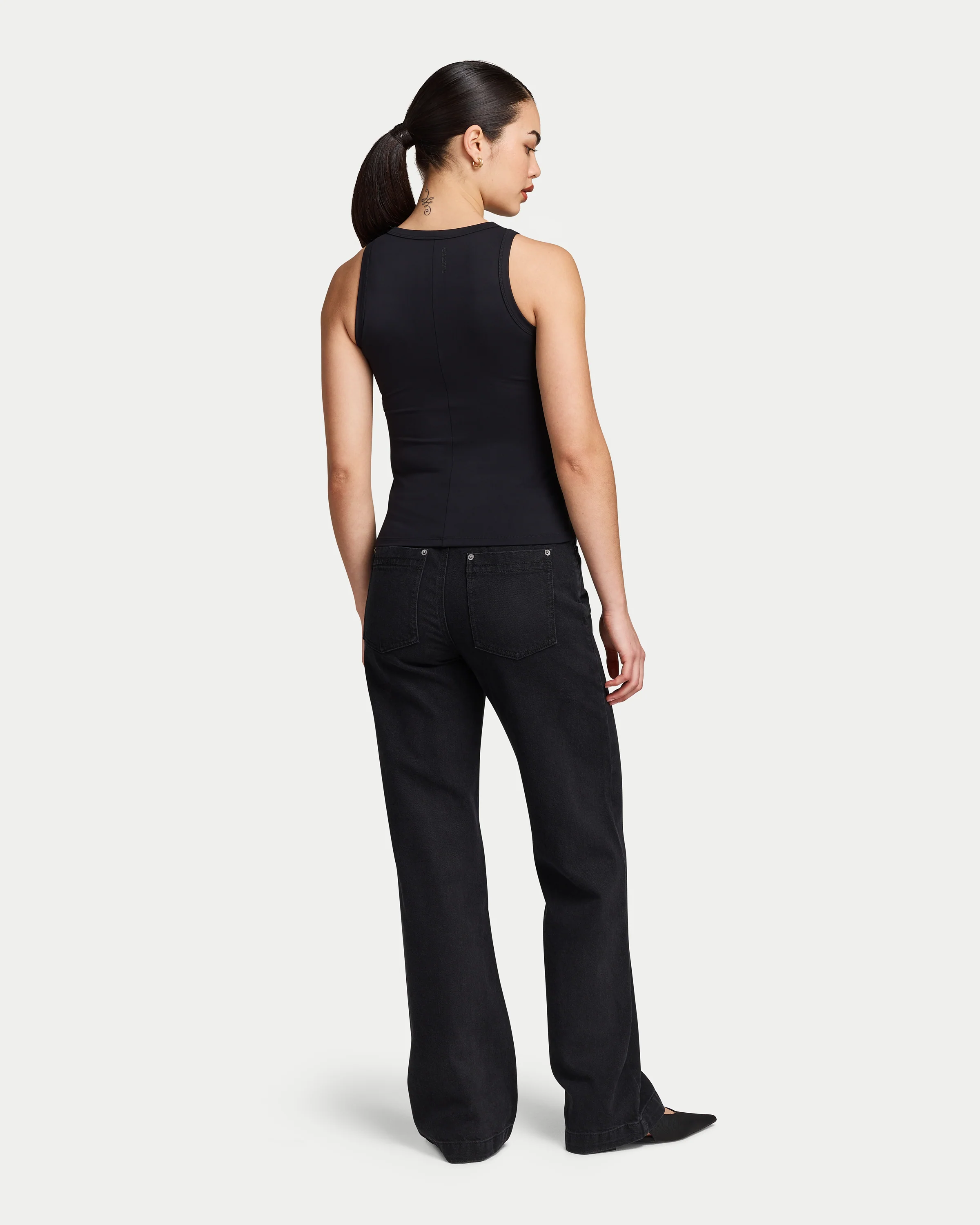 Womens Essentials Button Top - Image 4