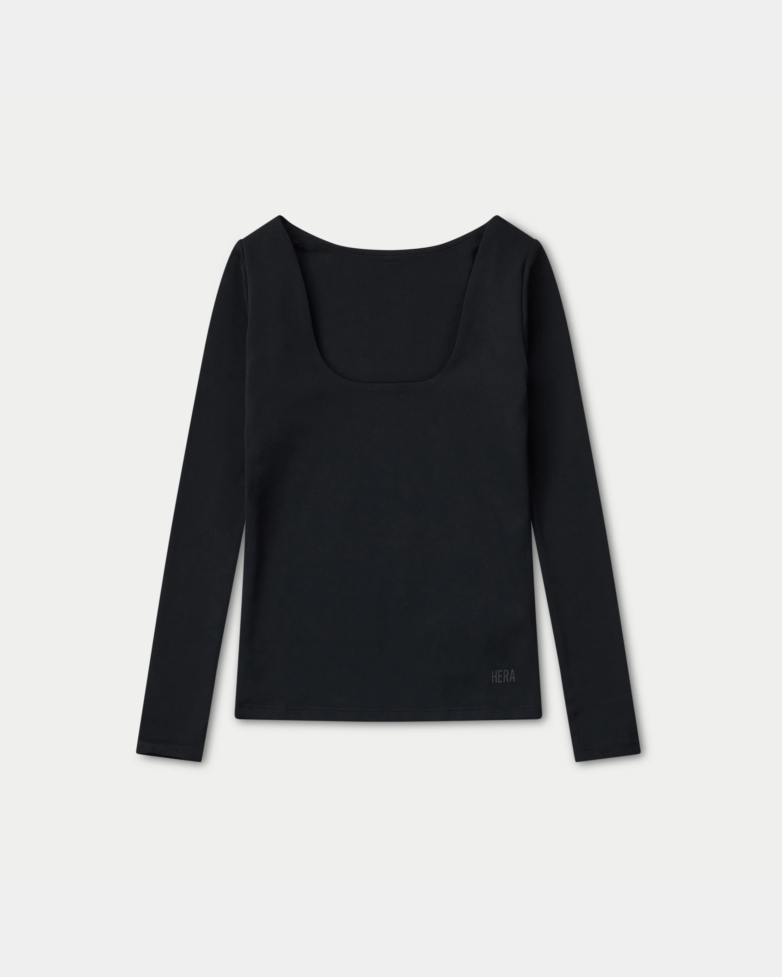 Womens Essential Dual Wear Long Sleeve Top - Image 11