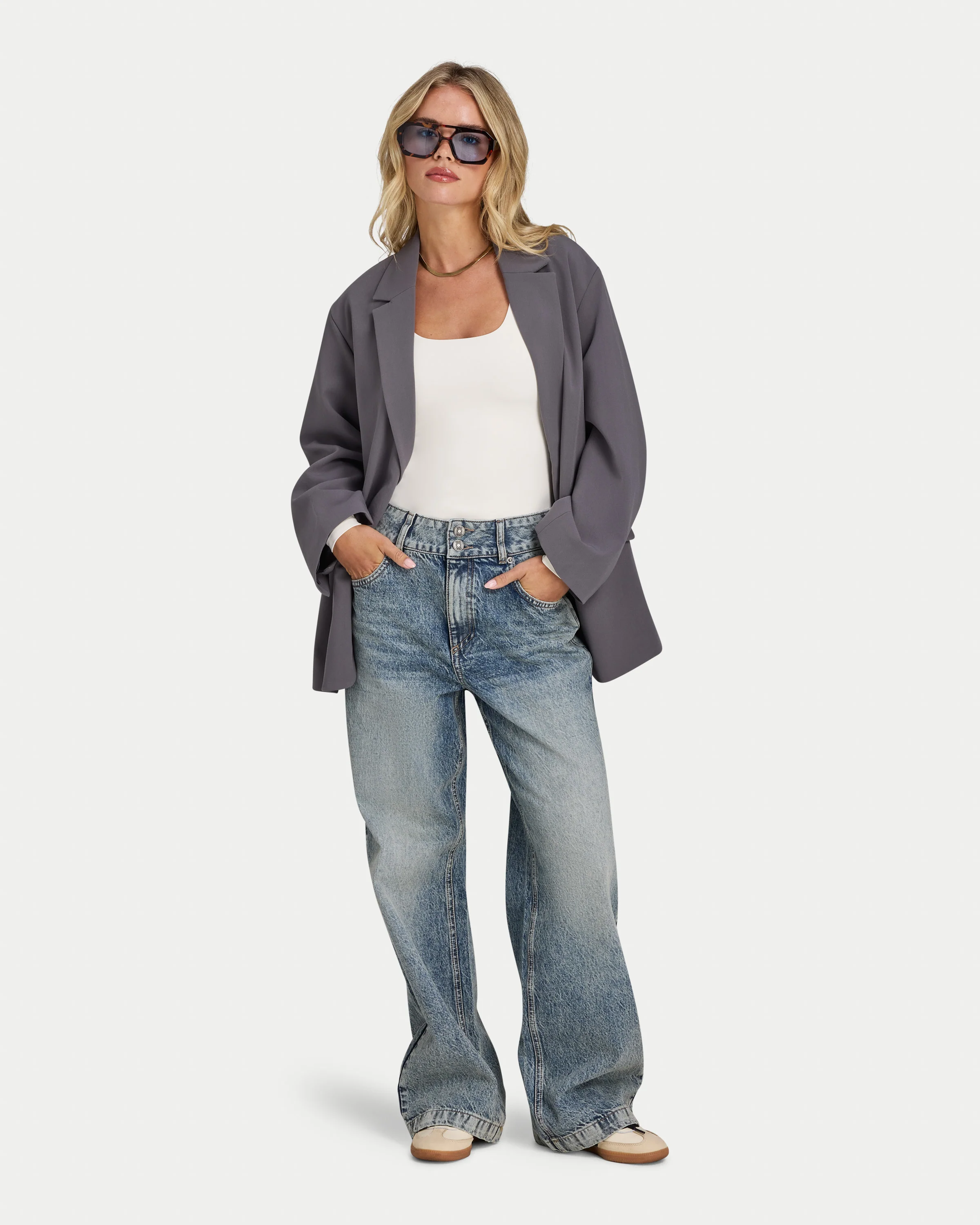 Womens Essential Dual Wear Long Sleeve Top - Image 9