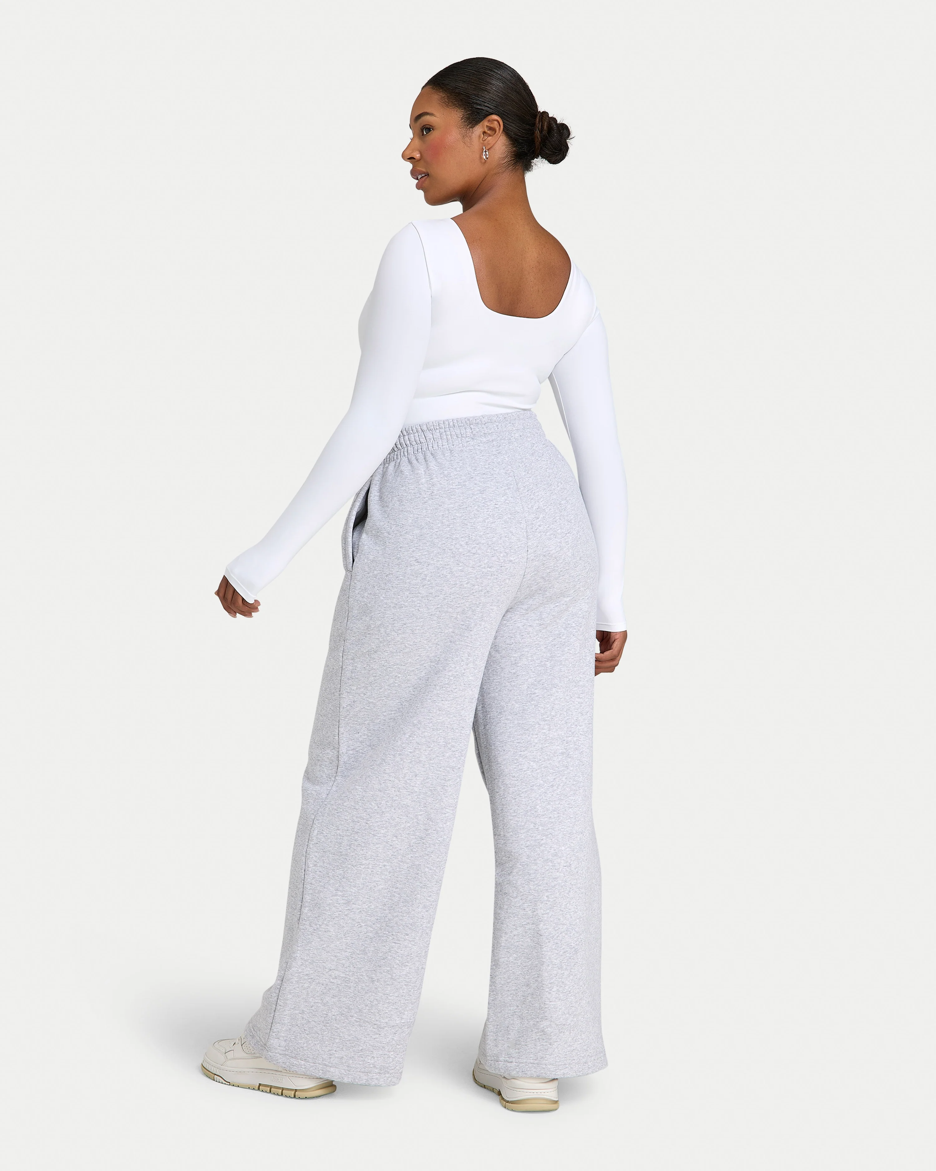 Womens Essential Dual Wear Long Sleeve Top - Image 6