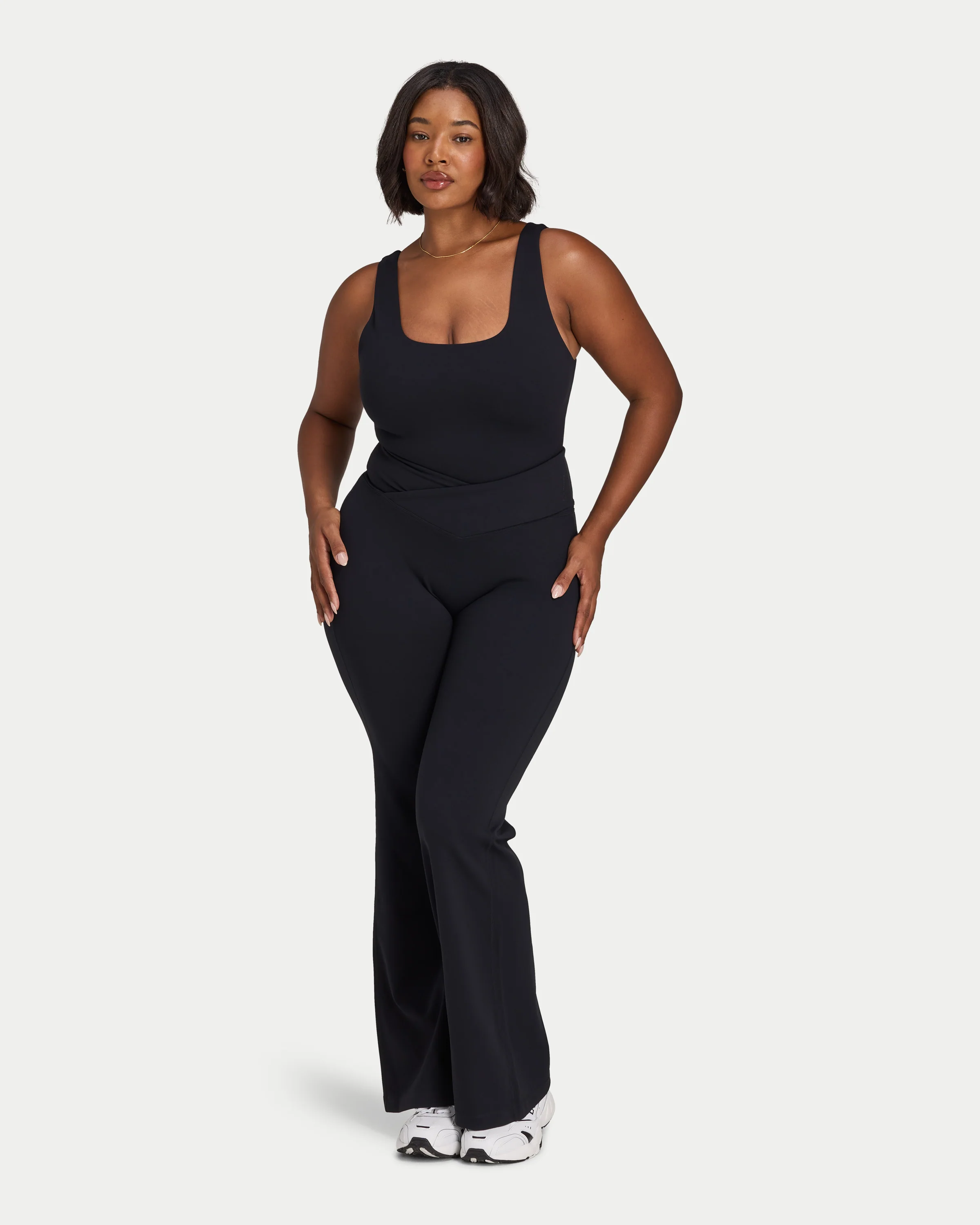 Womens Essential Flared Legging - Image 5