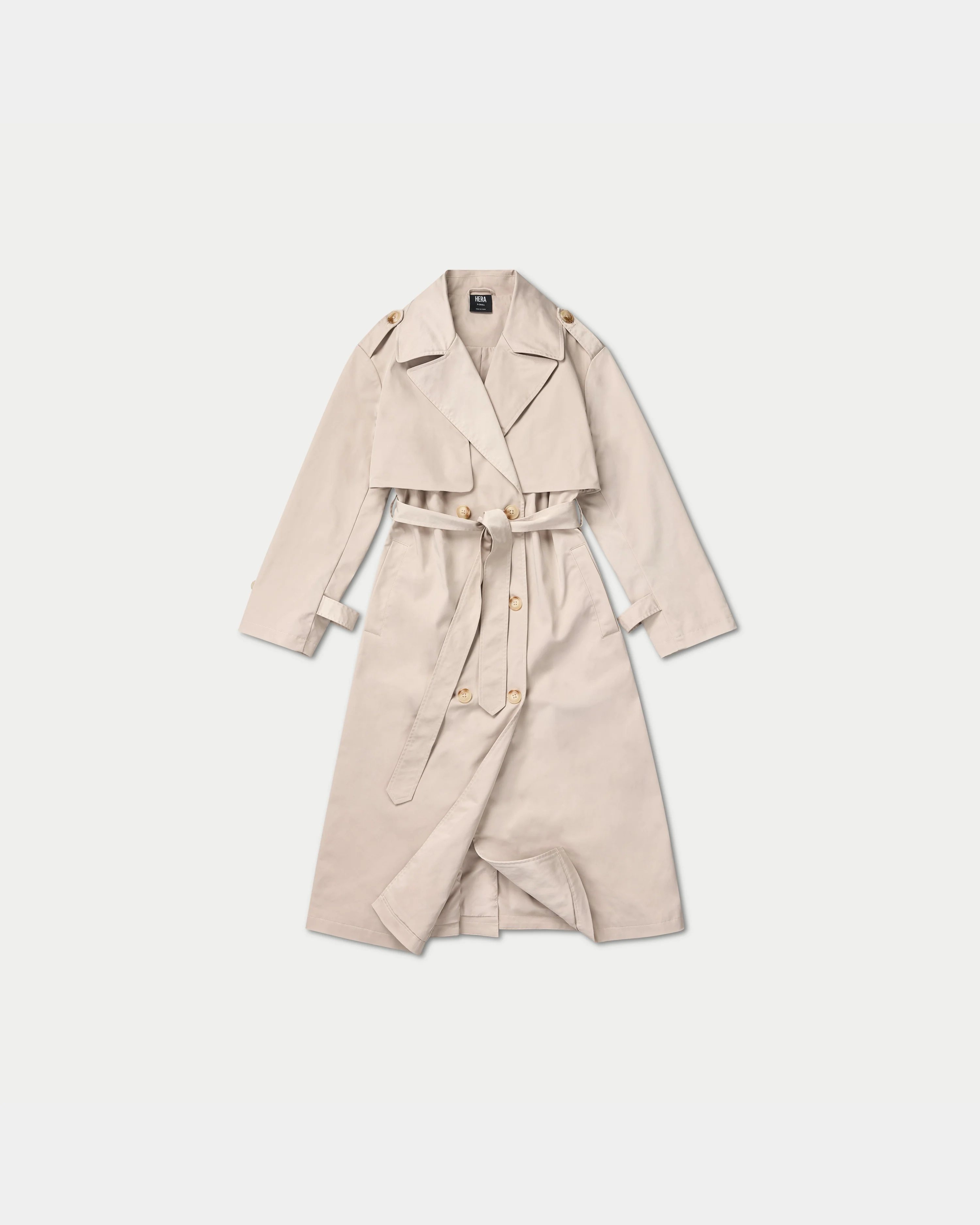 Womens Oversized Trench Coat - Image 12