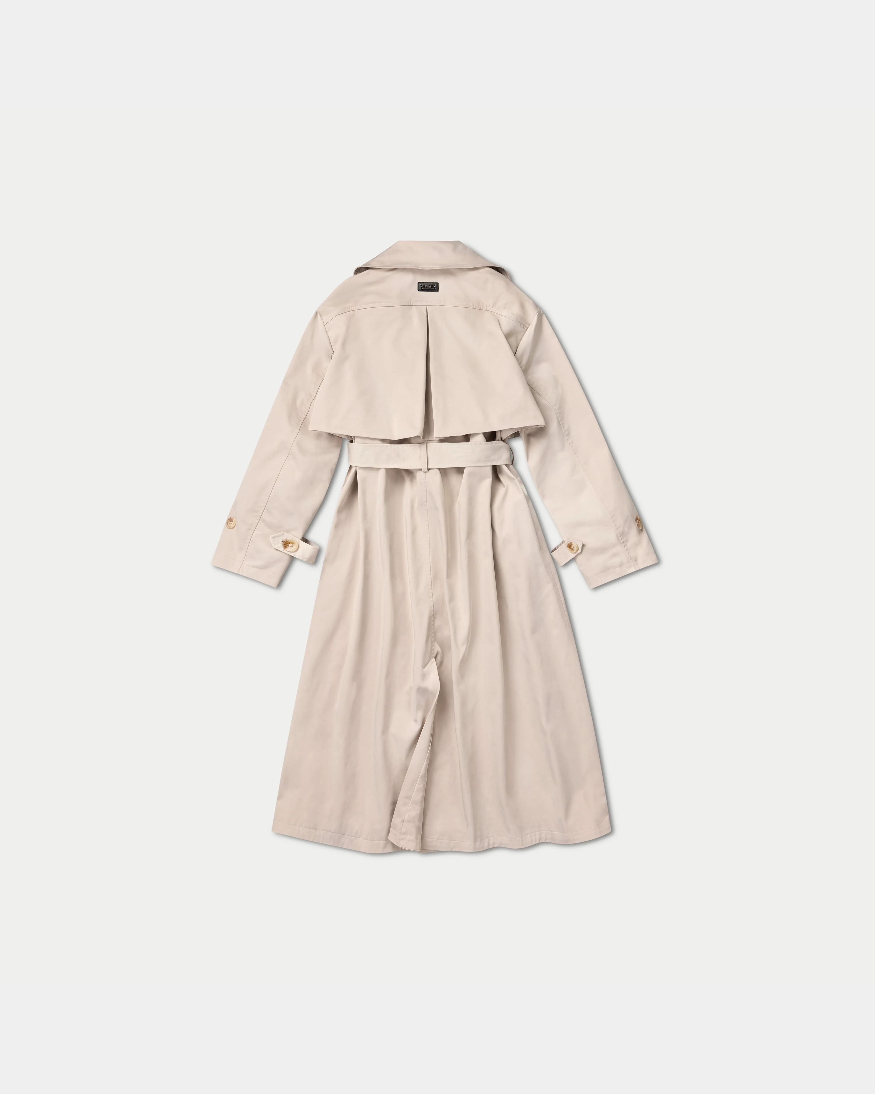 Womens Oversized Trench Coat - Image 13