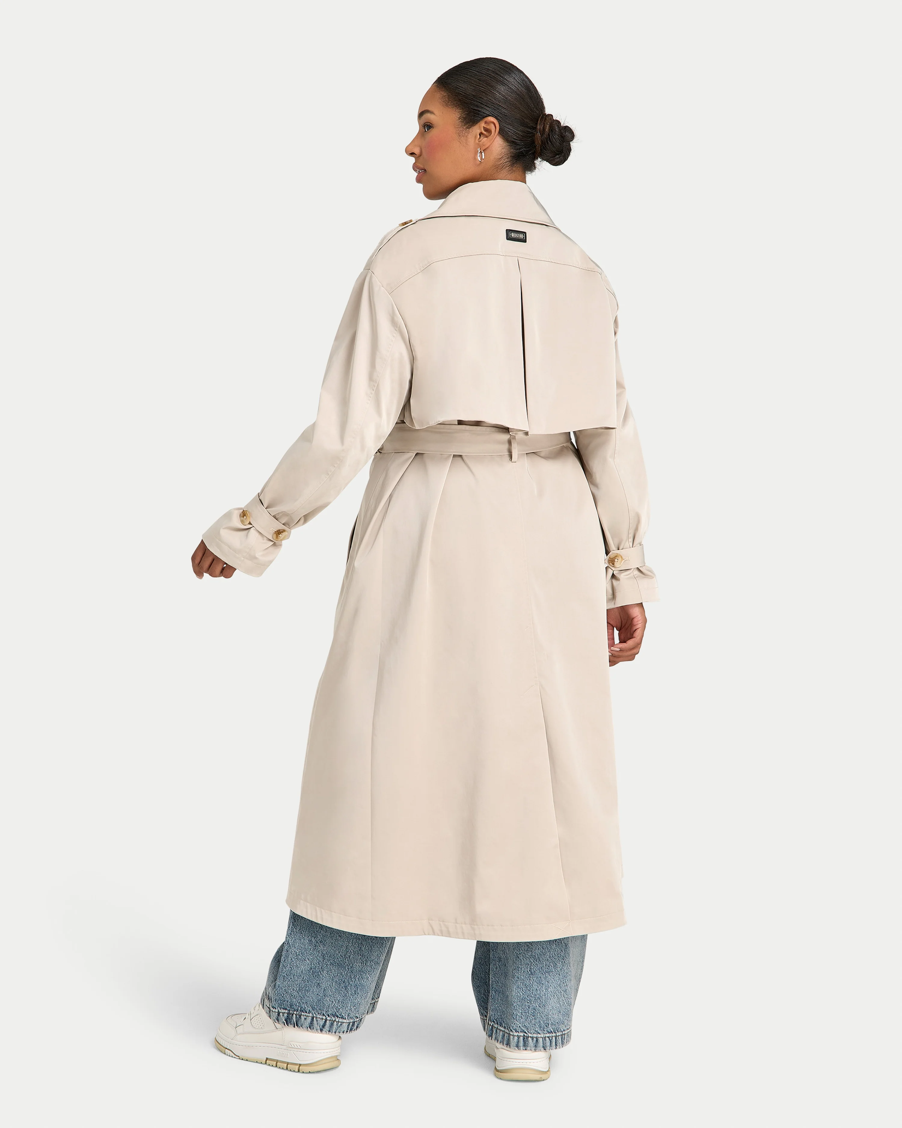 Womens Oversized Trench Coat - Image 5