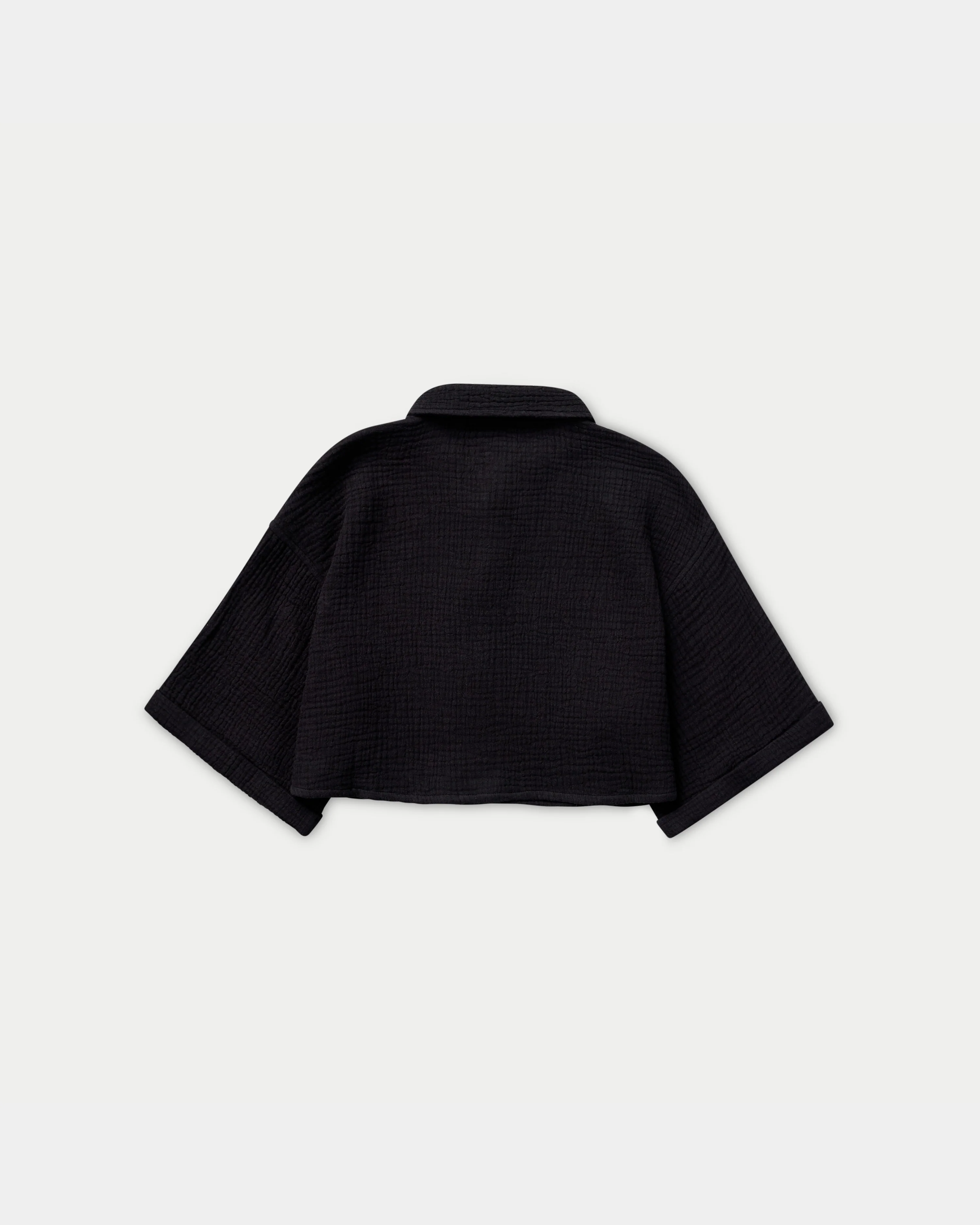 Womens Resort Cropped Shirt - Image 11