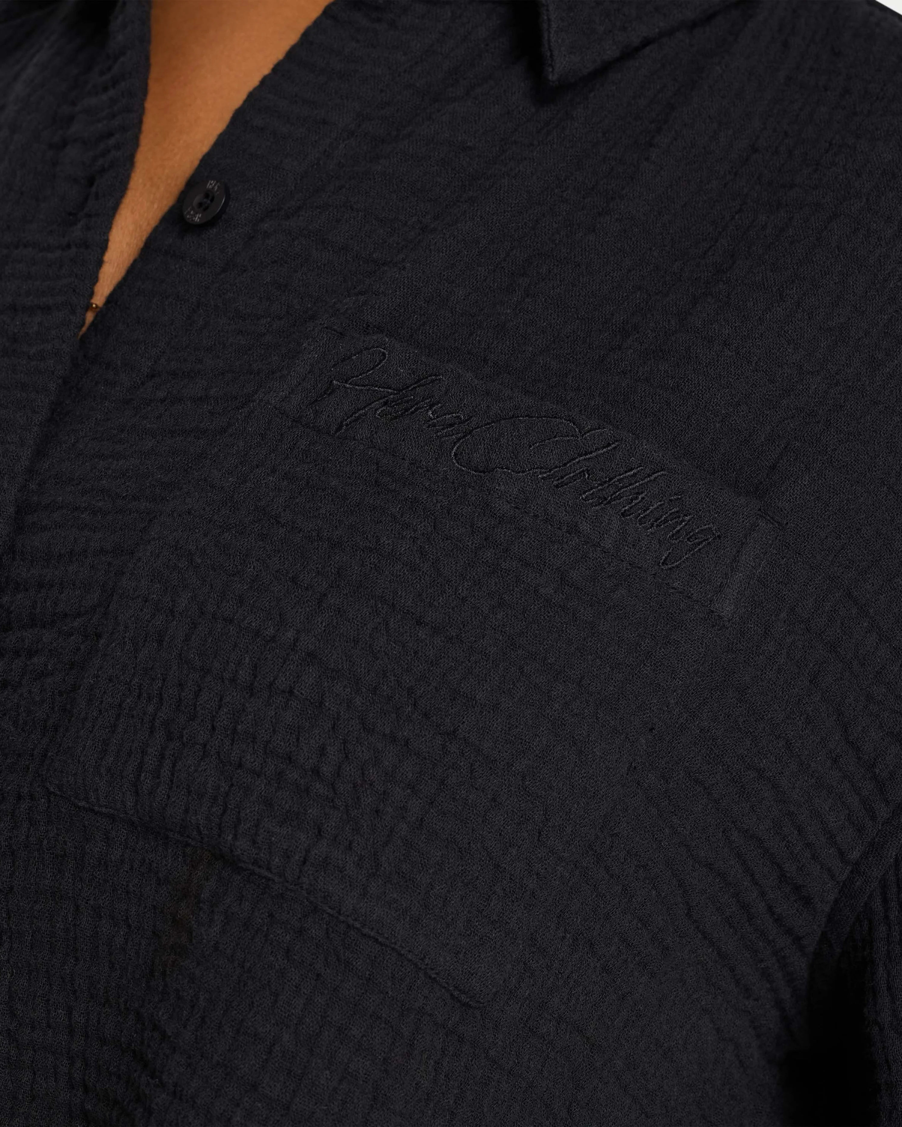 Womens Resort Cropped Shirt - Image 5