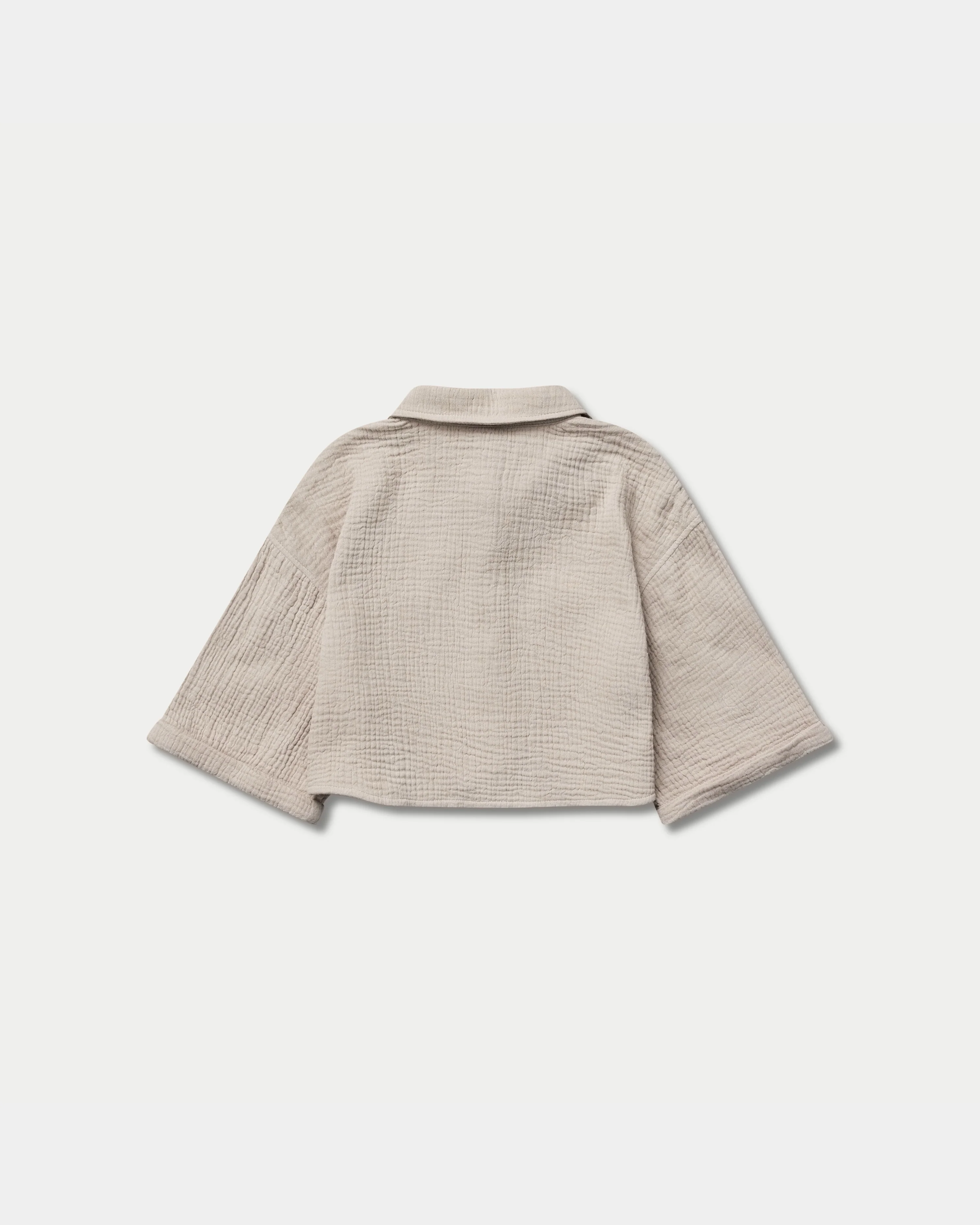 Womens Resort Cropped Shirt - Image 8