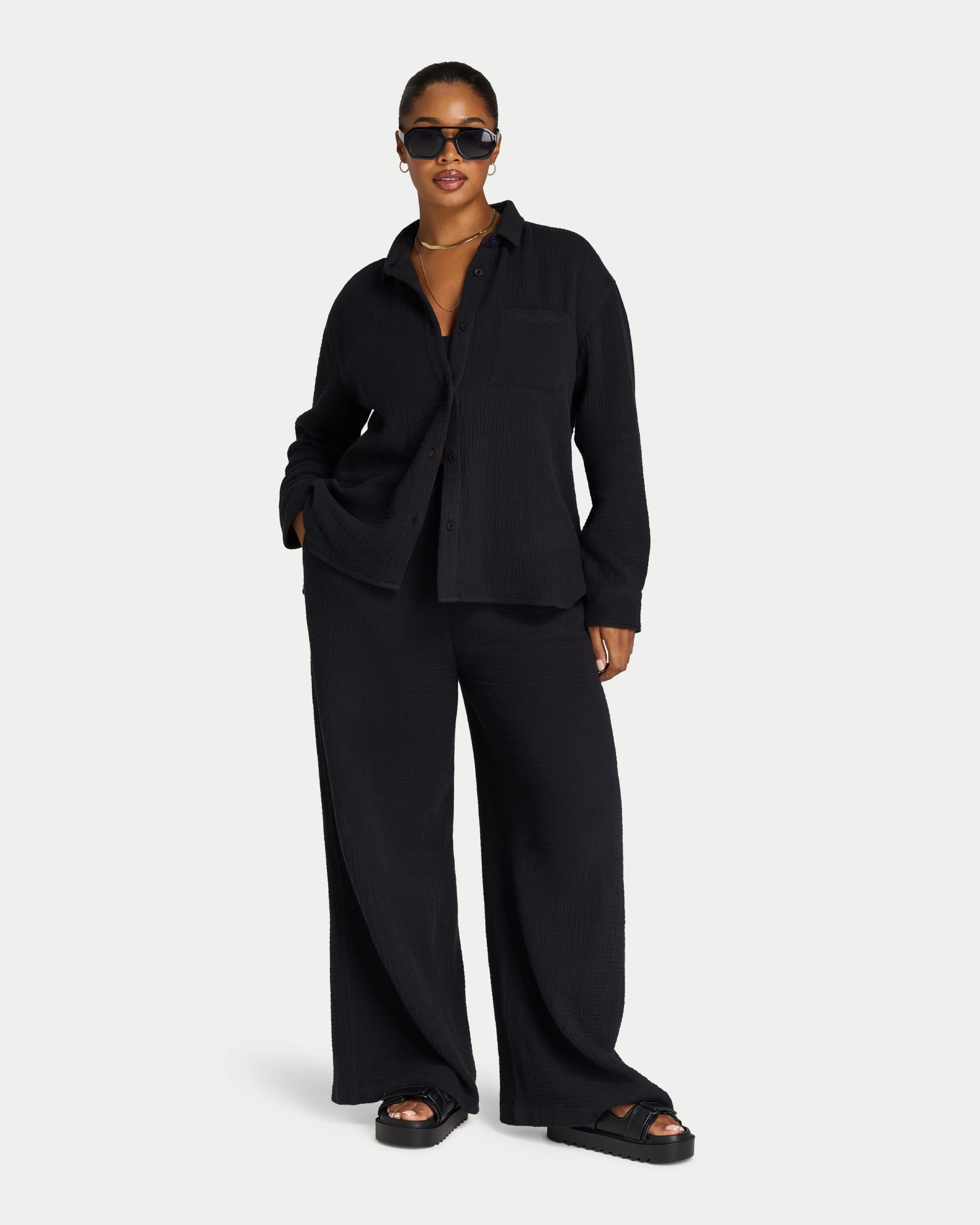 Womens Resort Long Sleeve Shirt - Image 6