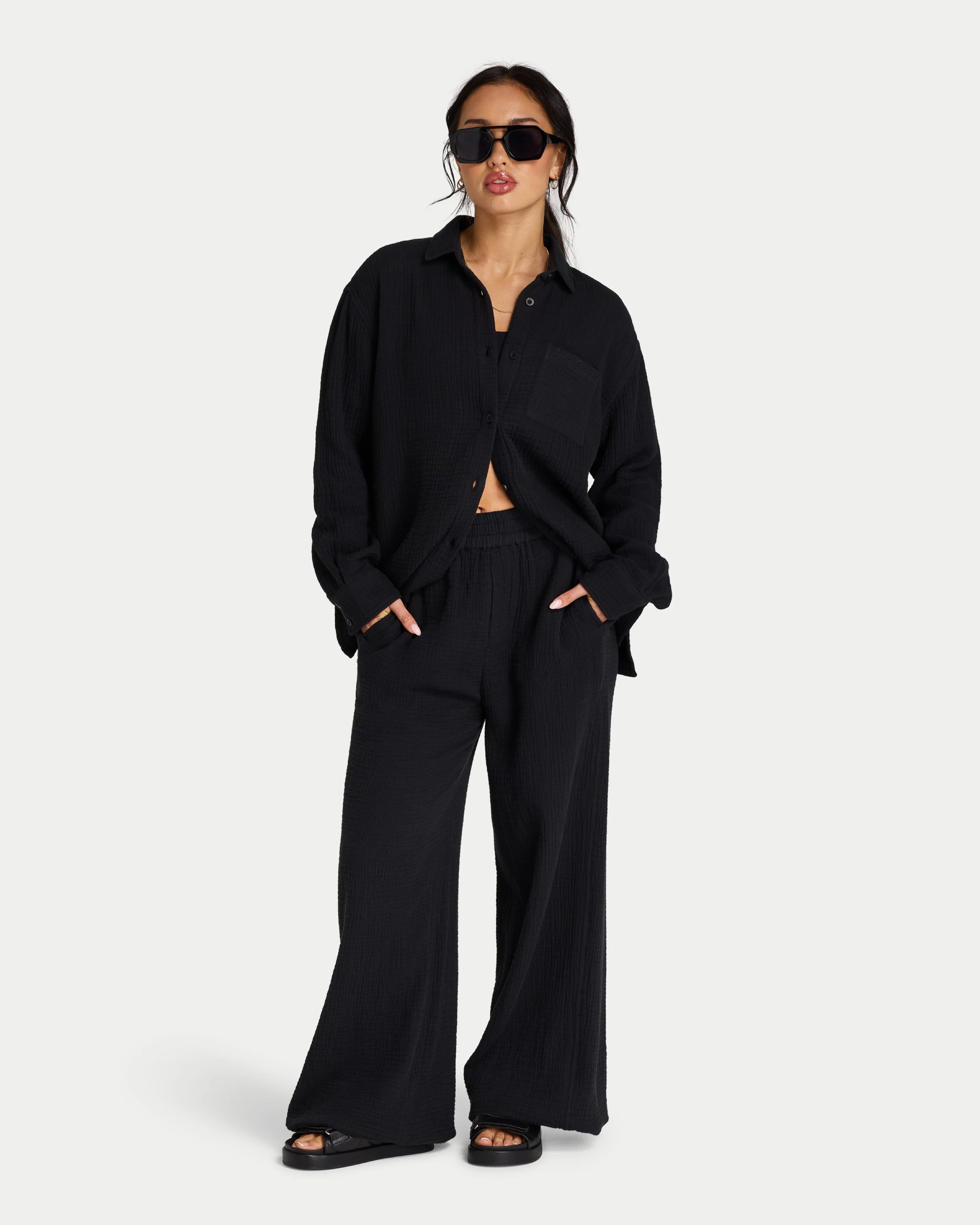 Womens Resort Long Sleeve Shirt - Image 7