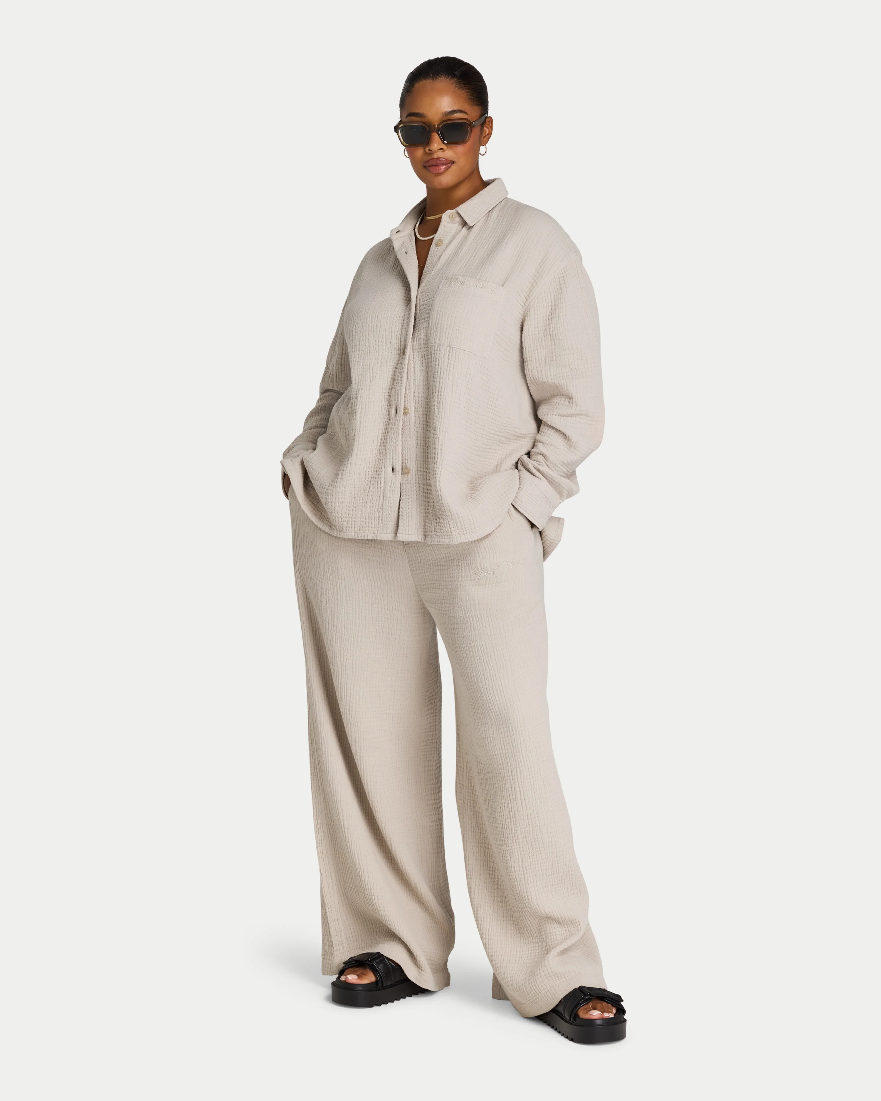 Womens Resort Long Sleeve Shirt - Image 5