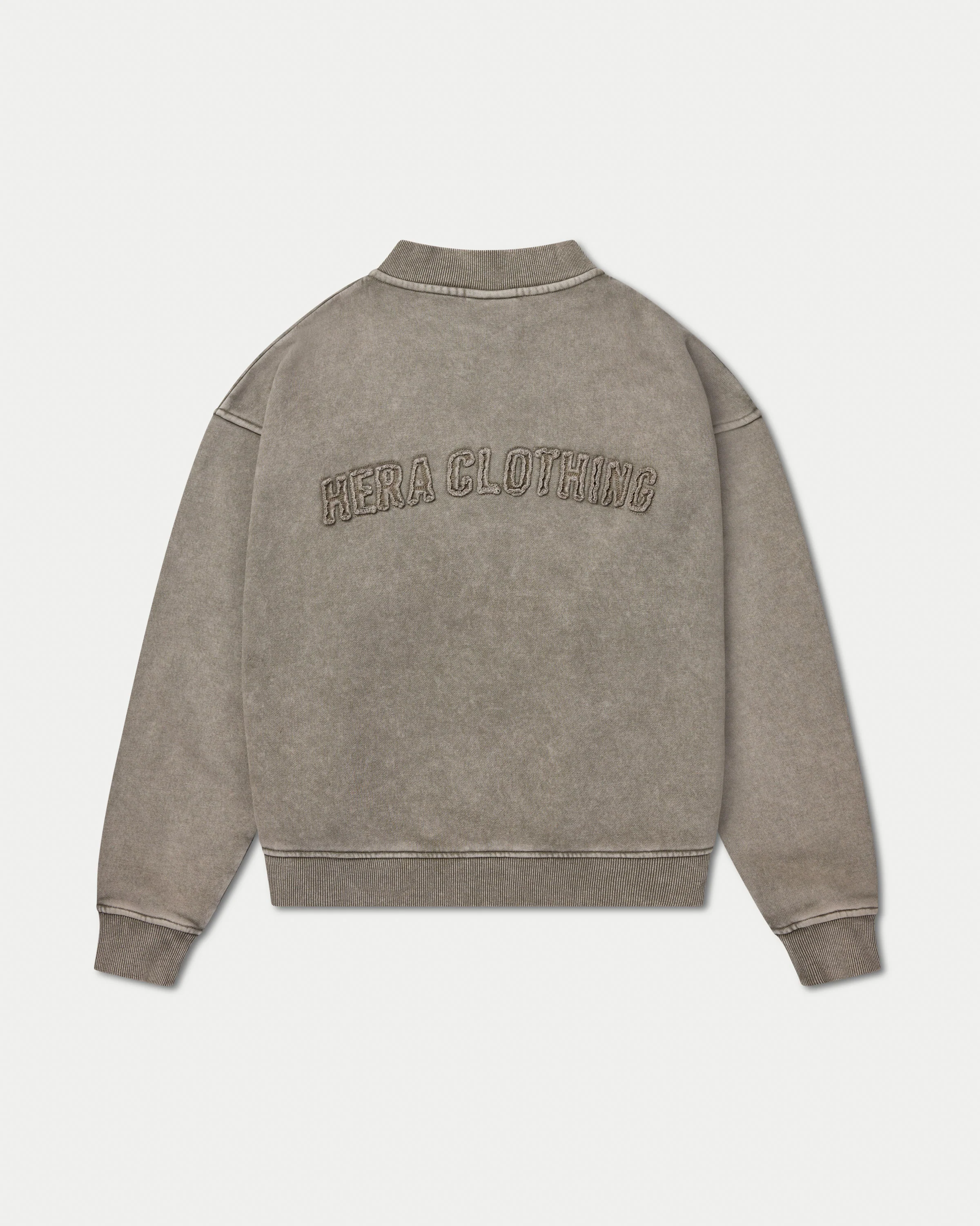 Womens Signature Washed Bomber Jacket - Image 10
