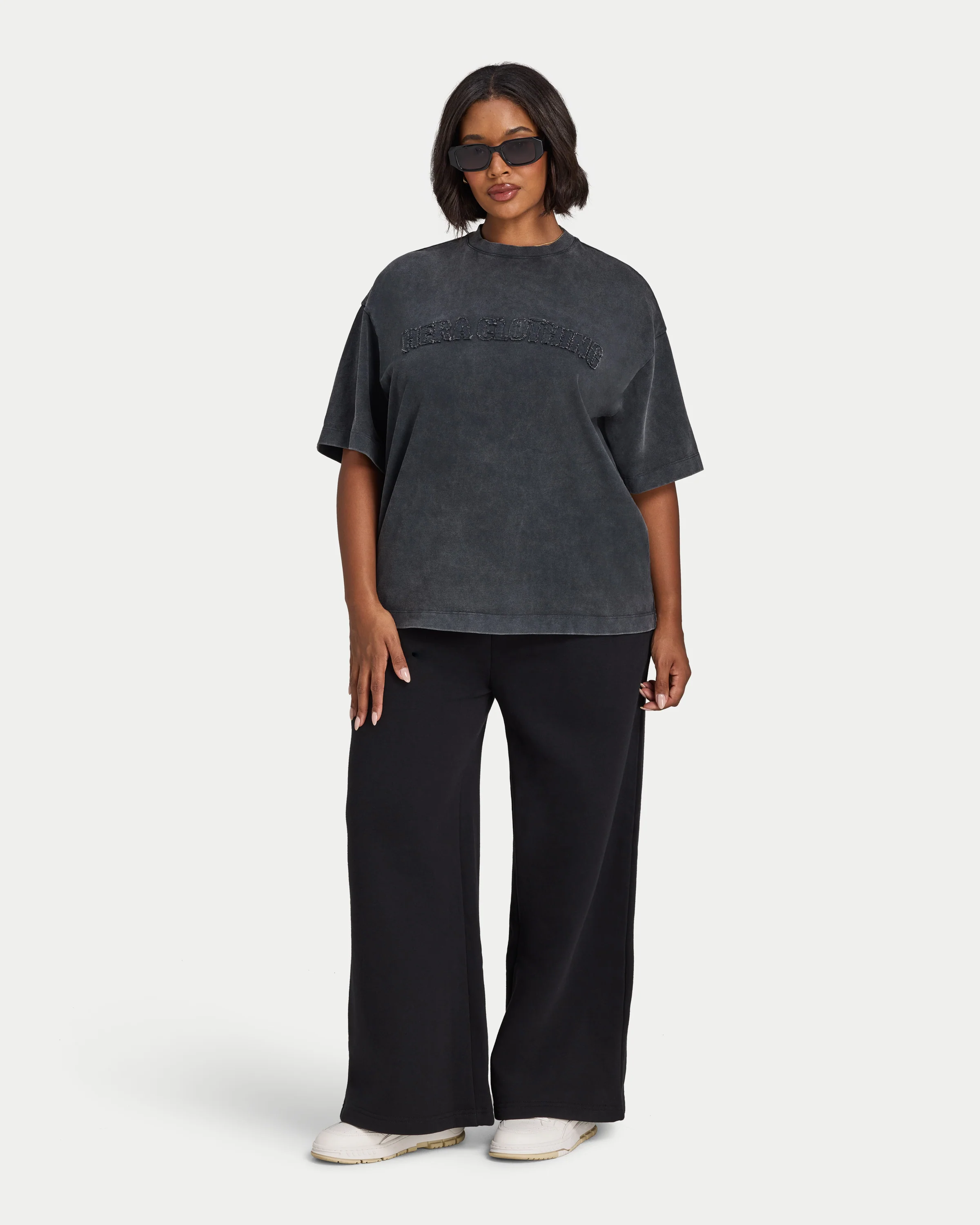 Womens Signature Washed Oversized T-shirt - Image 5