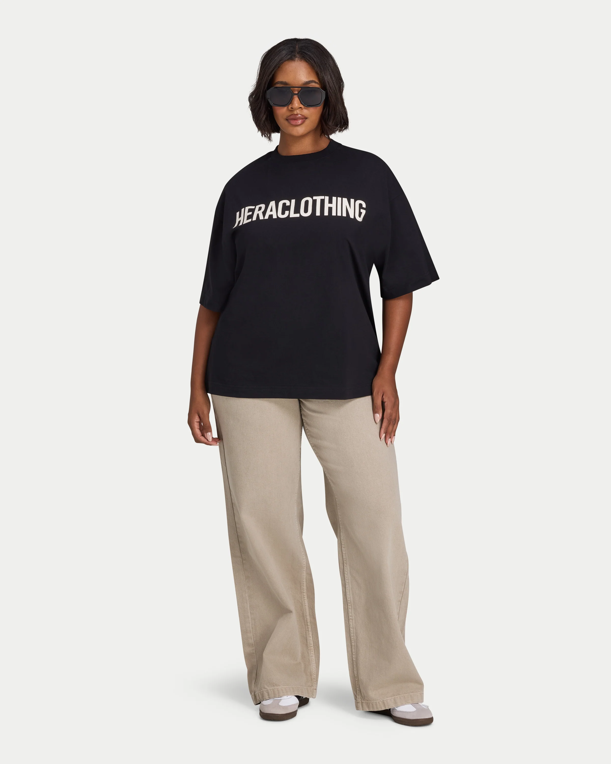 Womens Studio Oversized T-shirt - Image 4