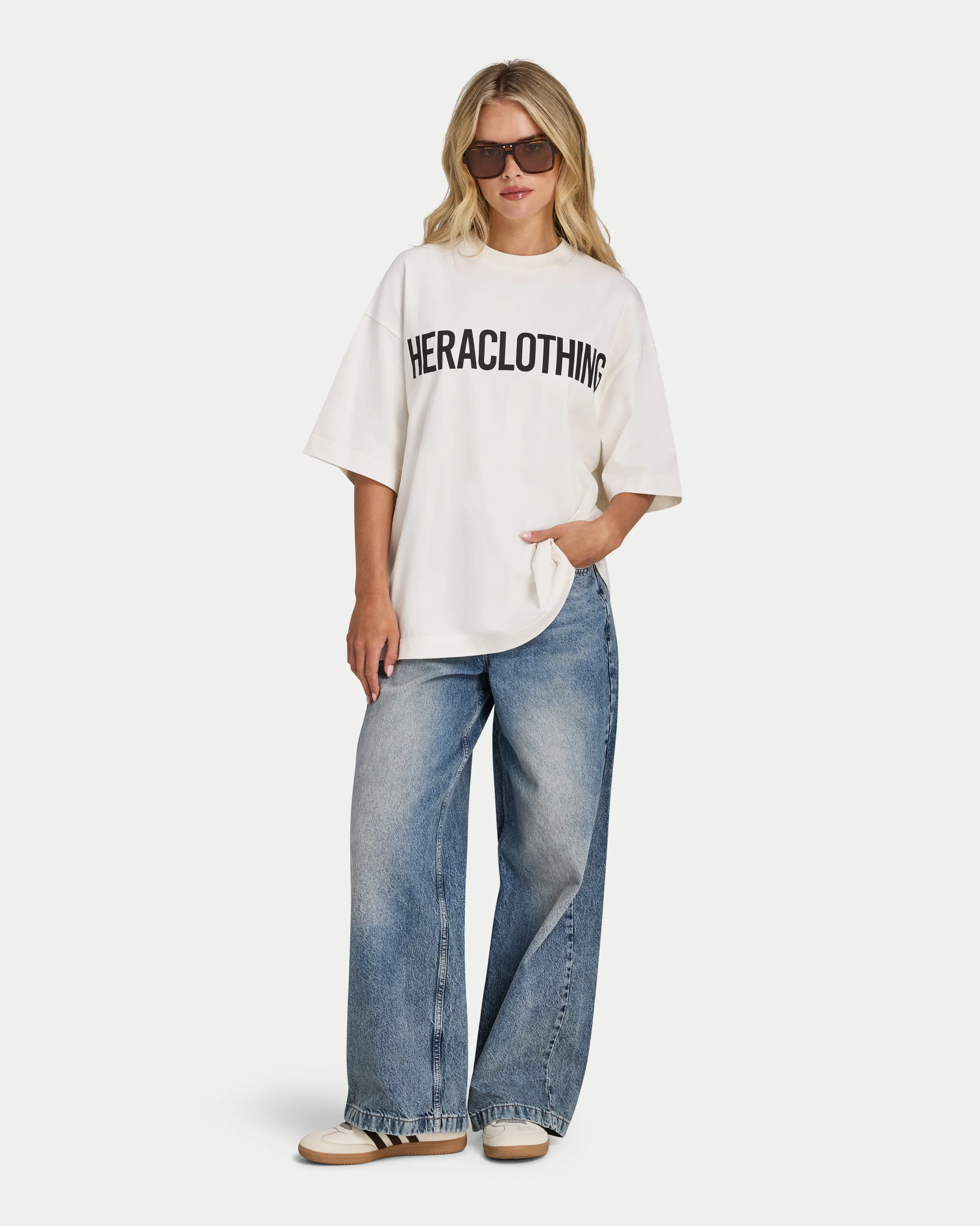 Womens Studio Oversized T-shirt - Image 3