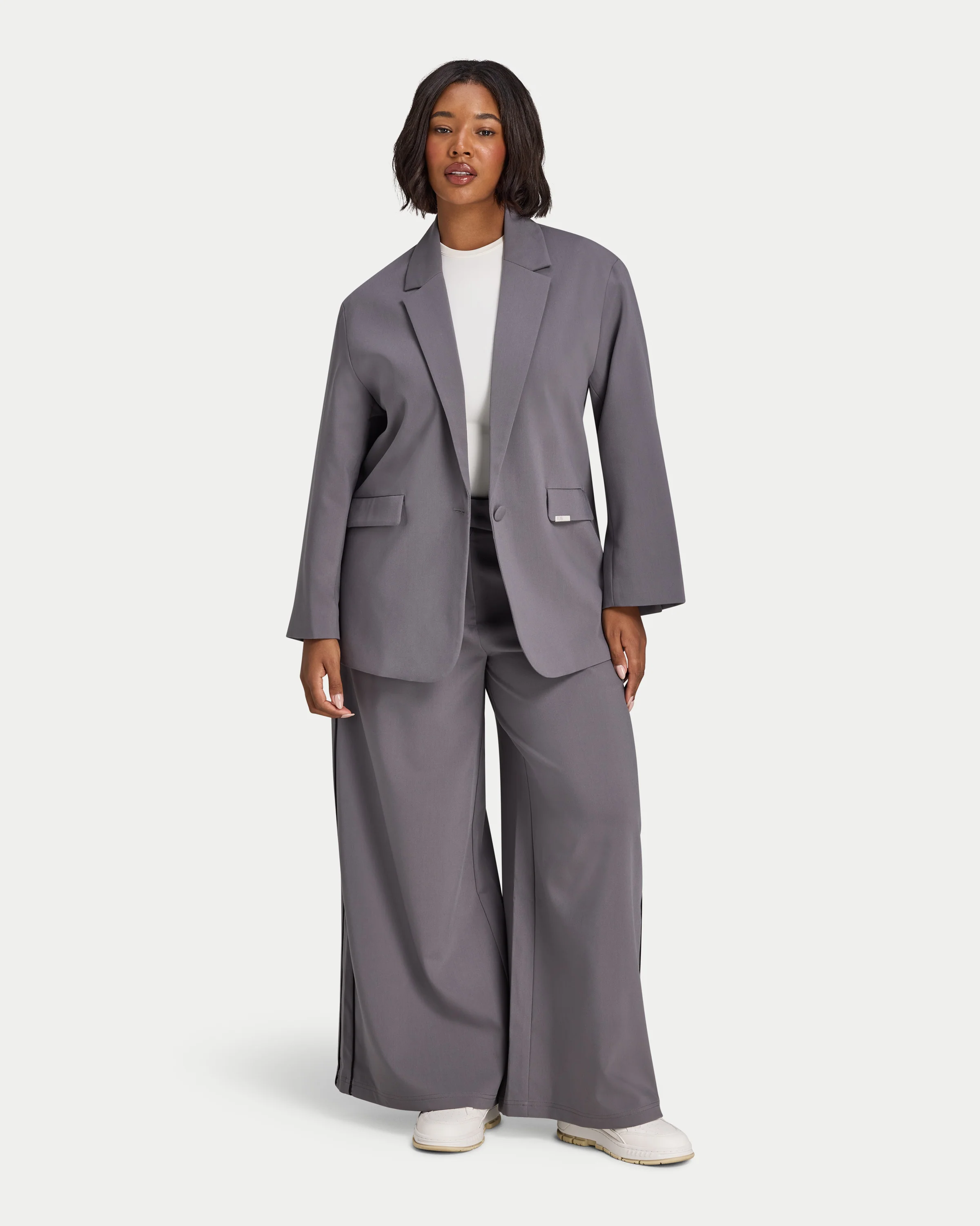 Womens Studio Wide Leg Trouser - Image 6