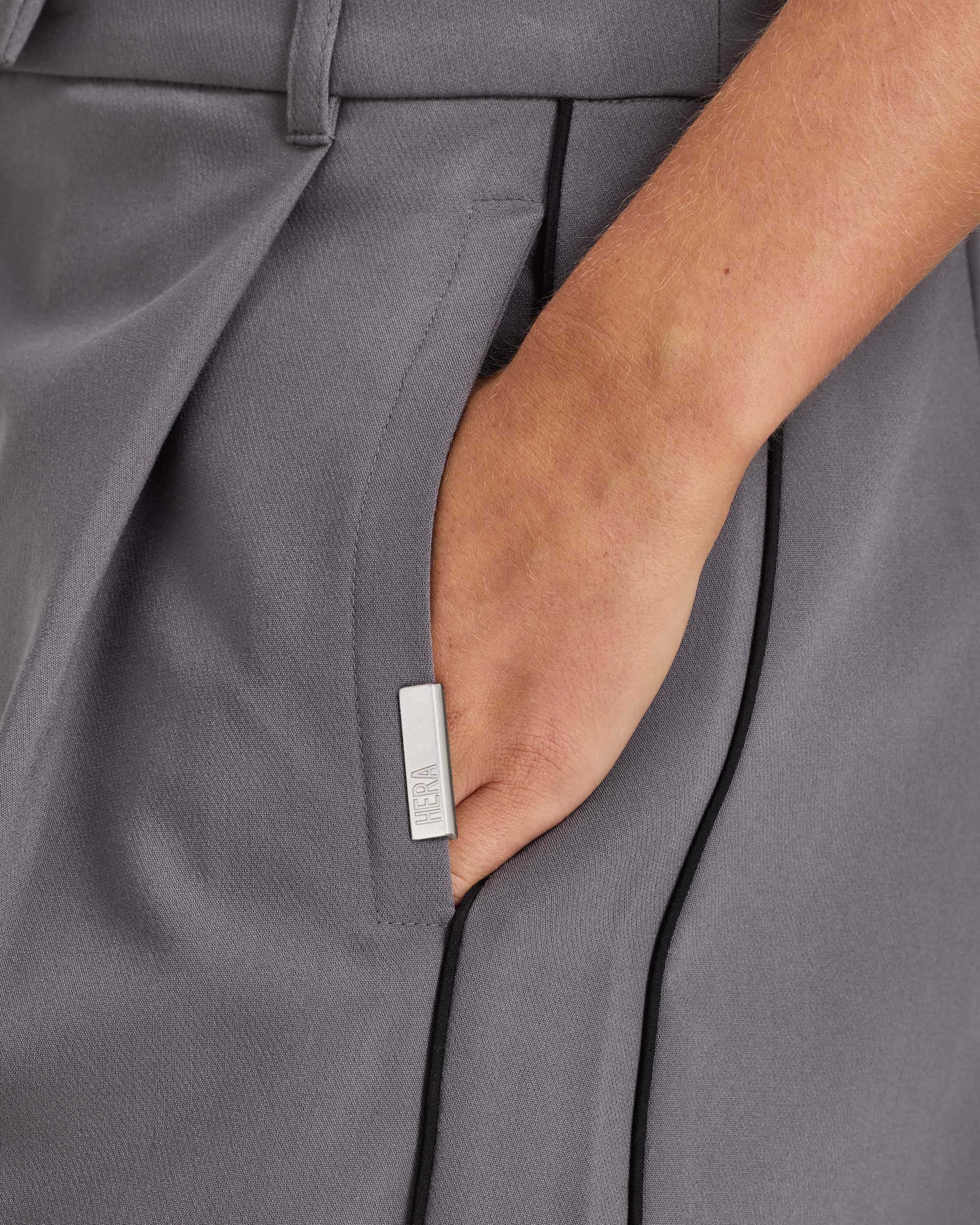 Womens Studio Wide Leg Trouser - Image 7
