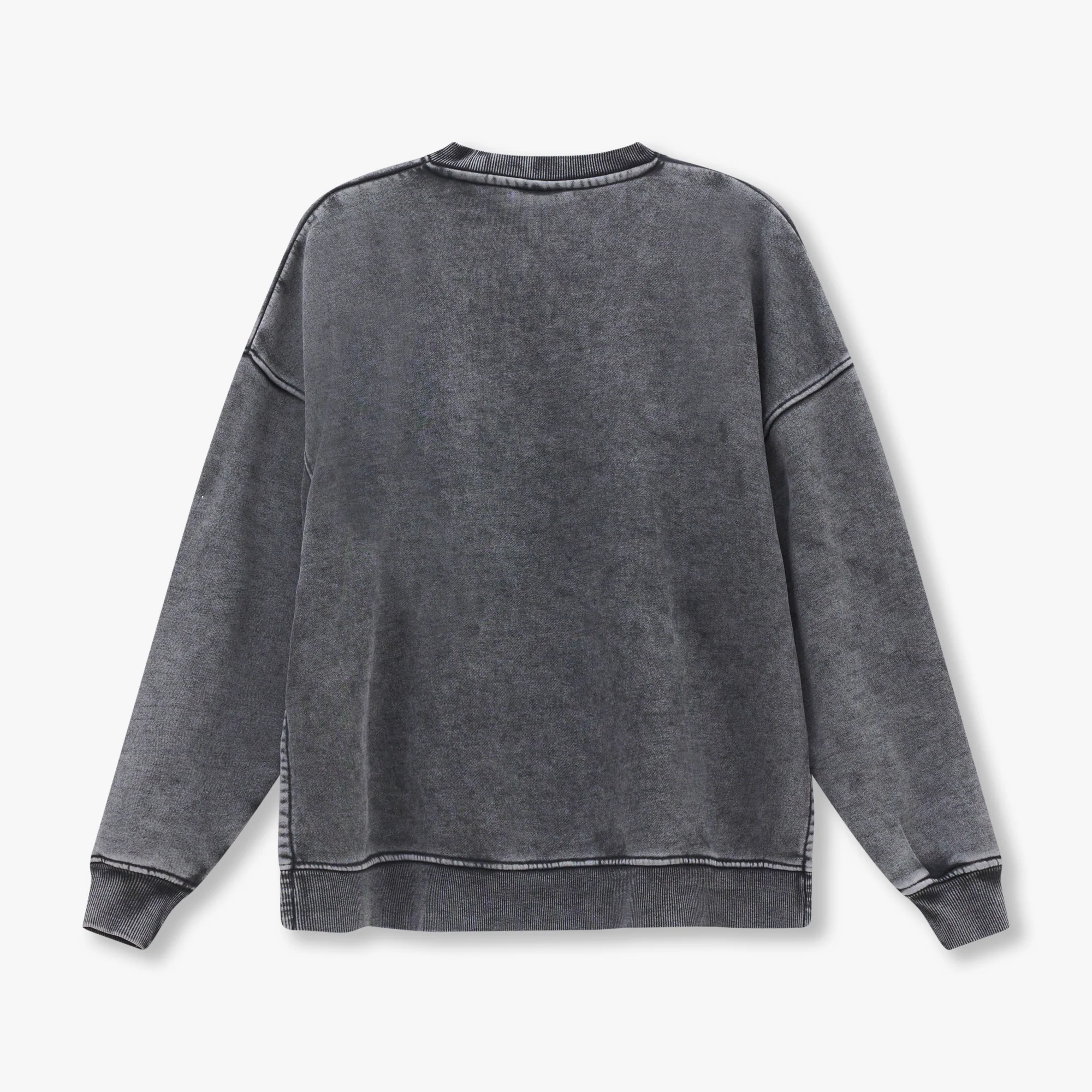 REWEAR Washed Sweatshirt - Vintage Black - Image 2