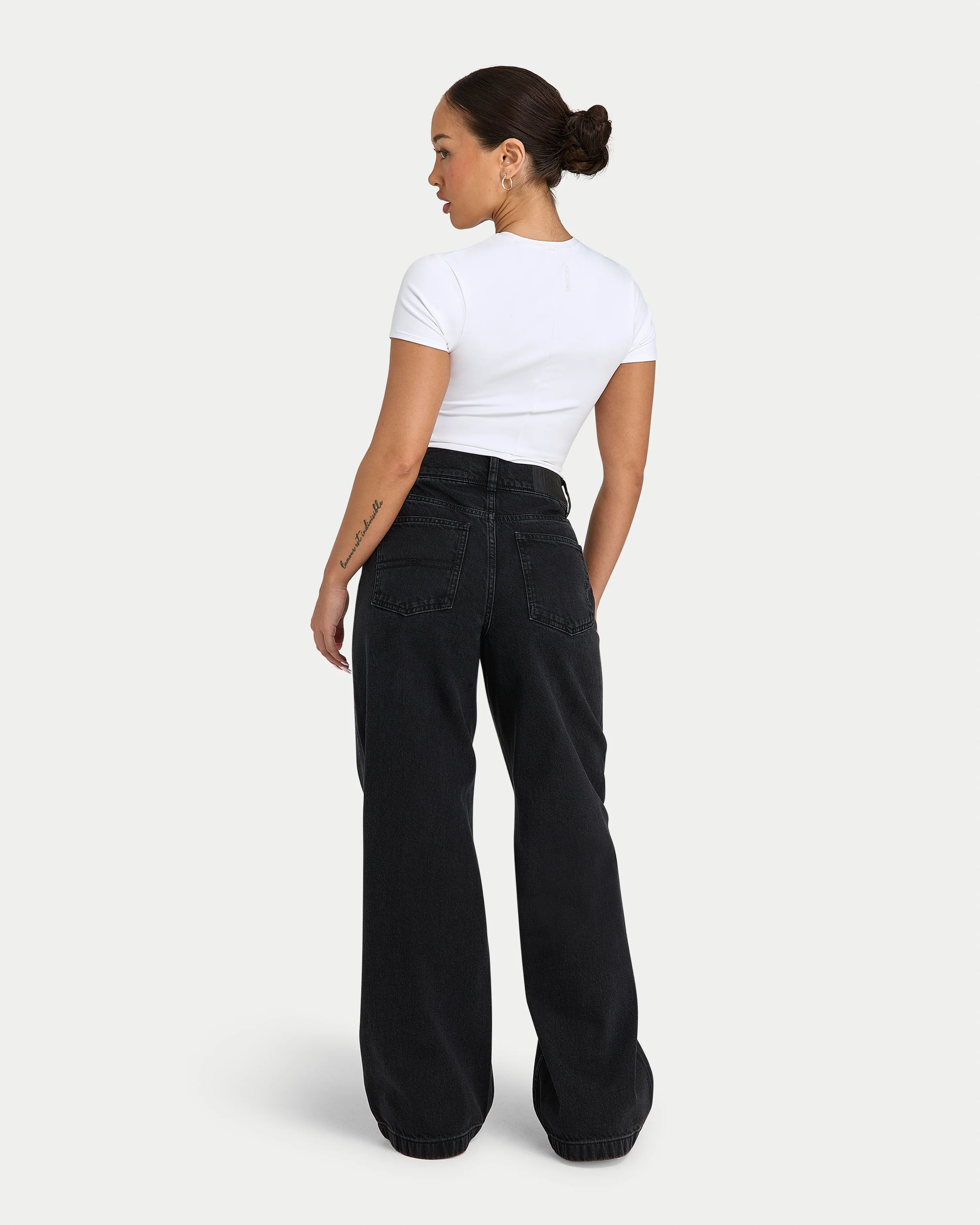 Womens Wide Leg Jean - Image 4