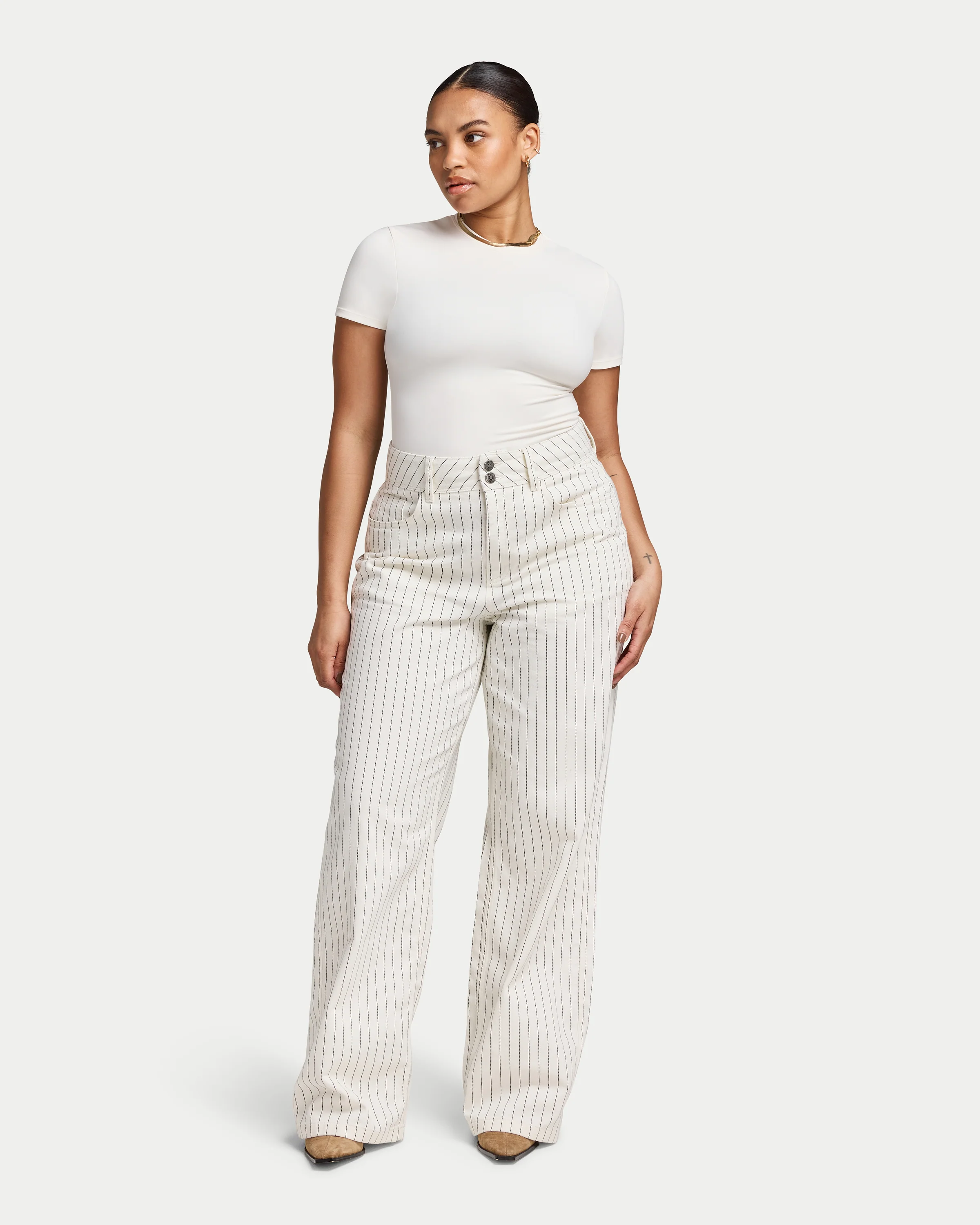 Womens Wide Leg Jean - Image 6