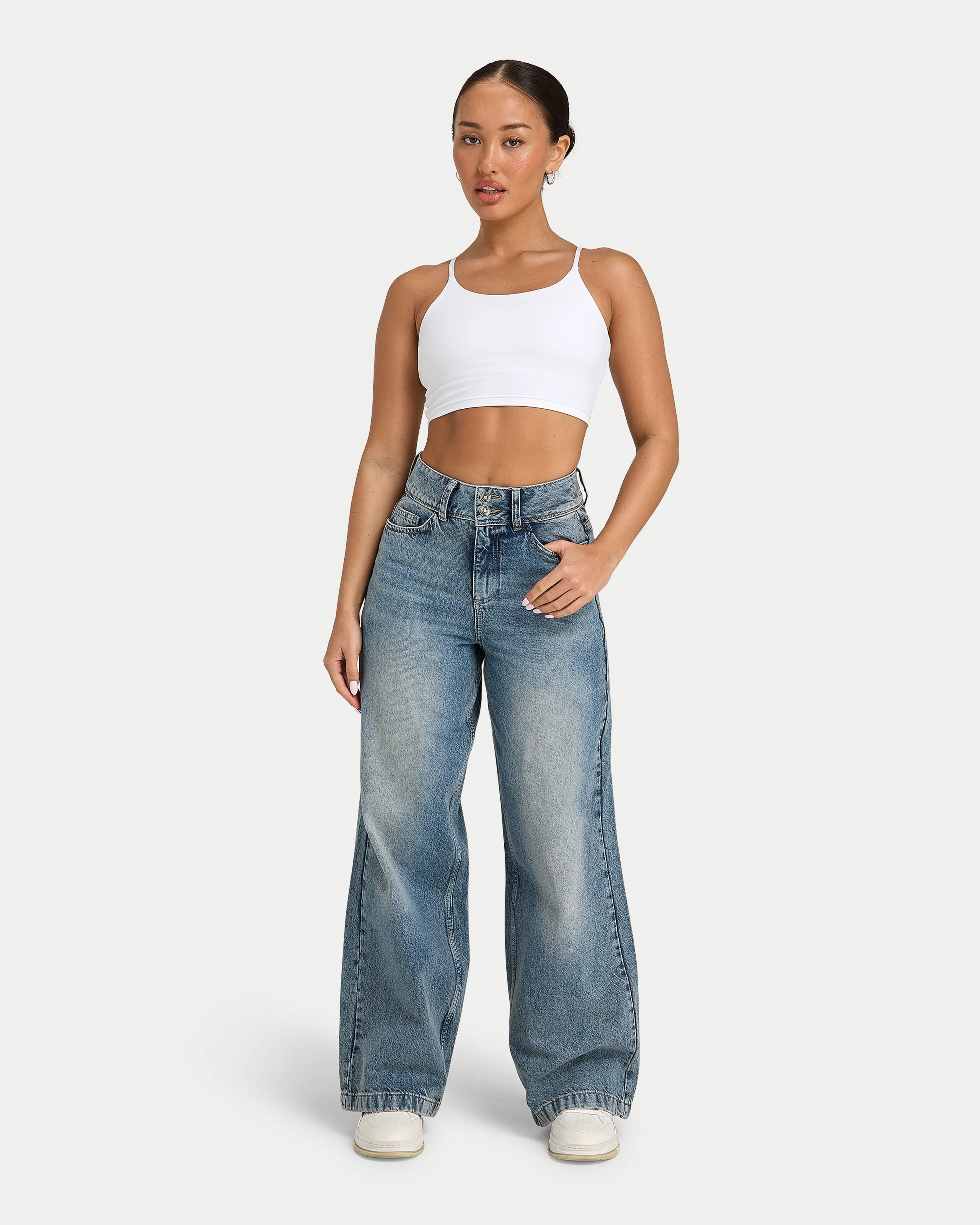 Womens Wide Leg Jean - Image 3