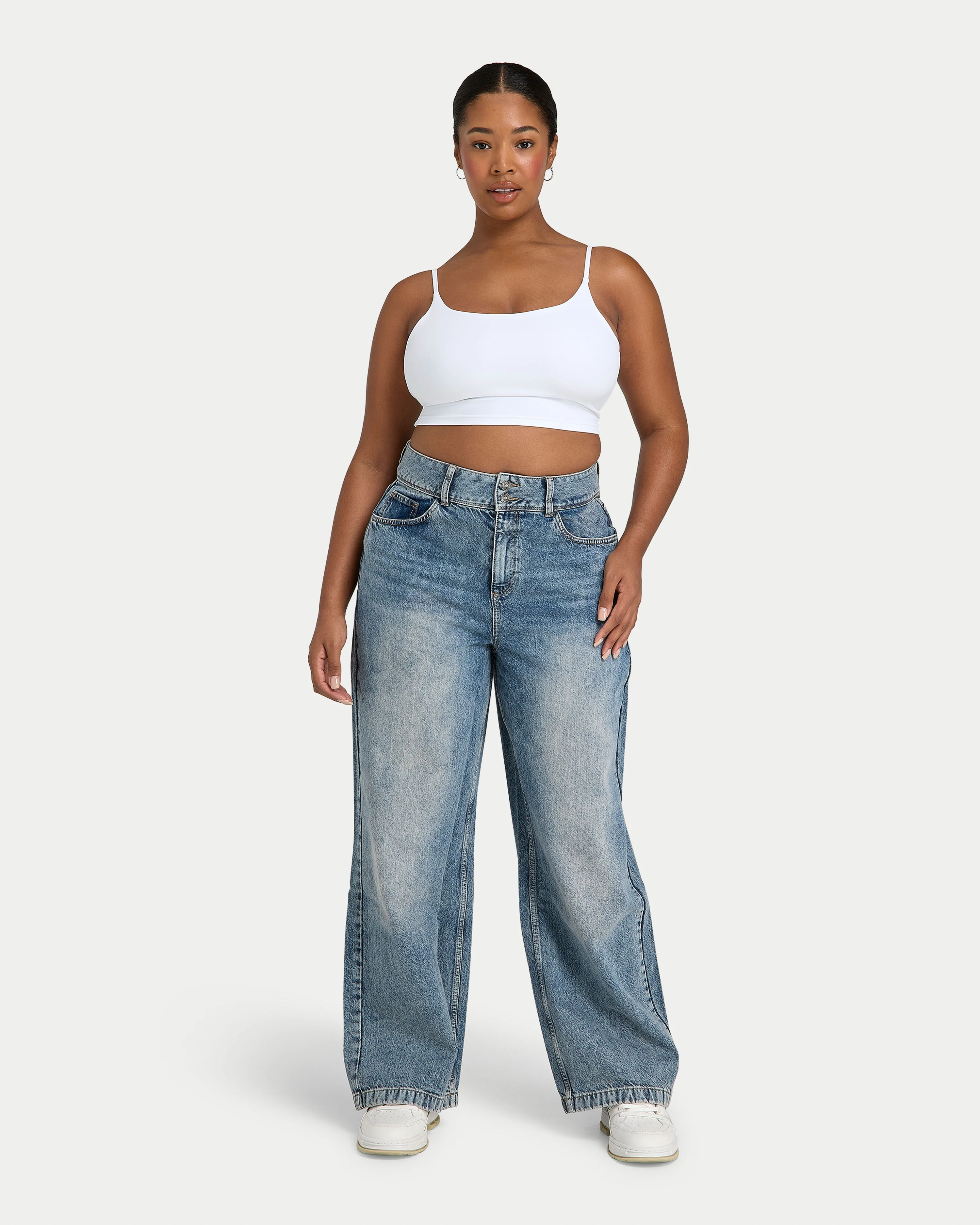 Womens Wide Leg Jean - Image 5