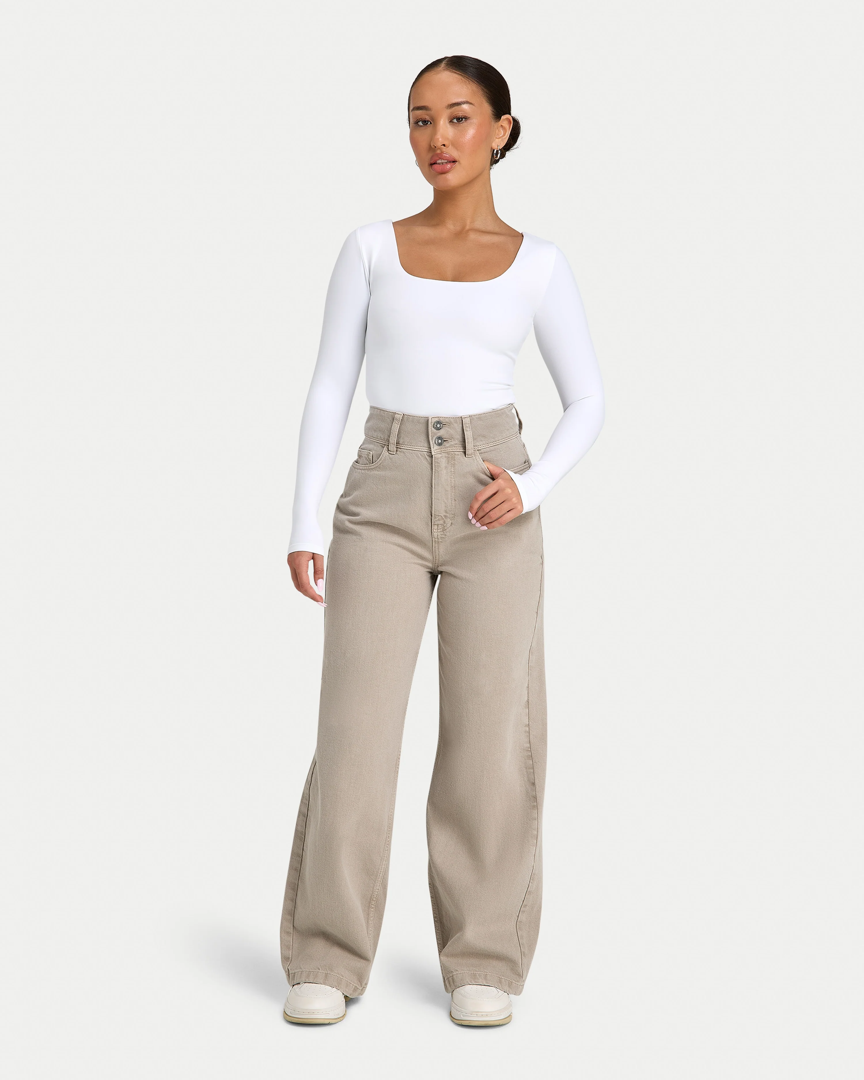 Womens Wide Leg Jean - Image 3
